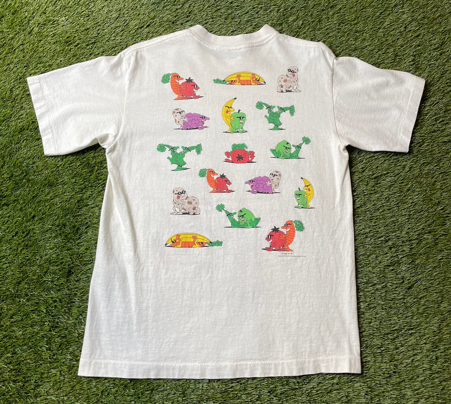 Vintage 90's Fruit Positions T Shirt
