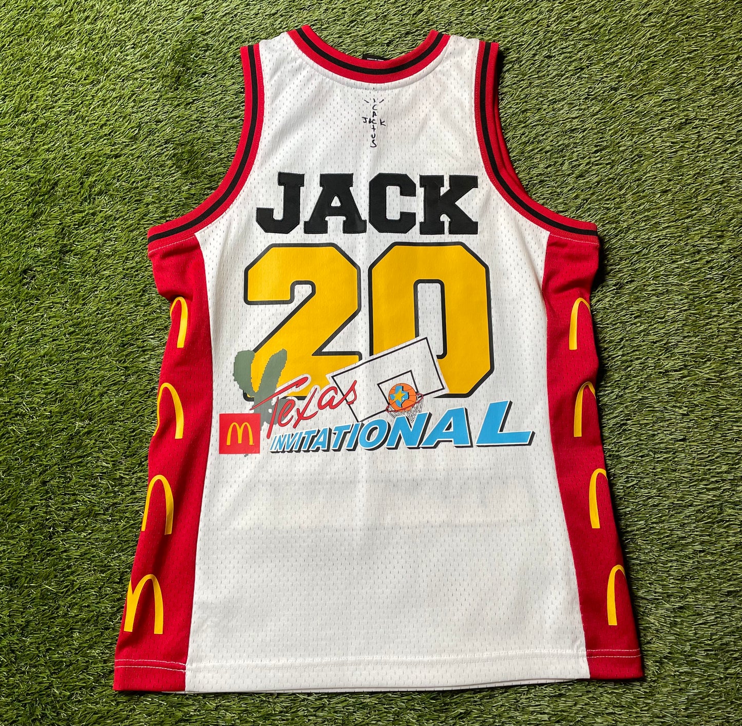 Cactus Jack x Mcdonalds Basketball Jersey