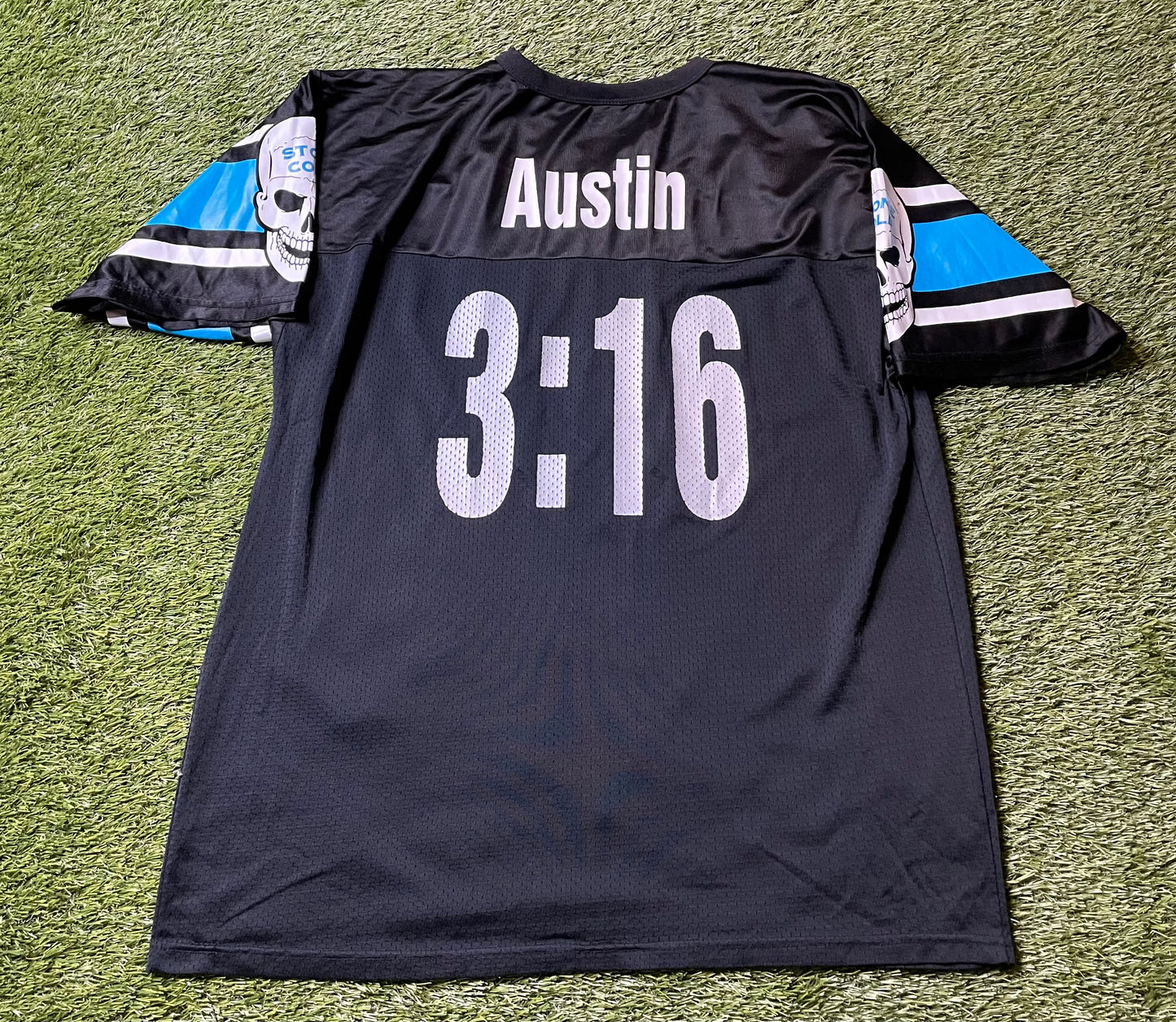 Vintage 90's Stone Cold Steve Austin Football Jersey