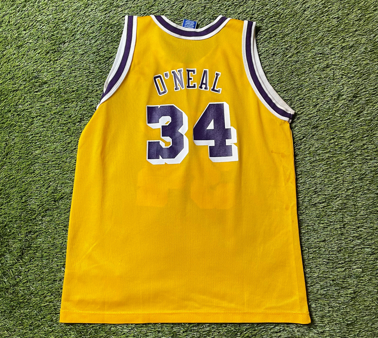 Vintage 90's Shaquille O'neal LA Lakers Champion Jersey