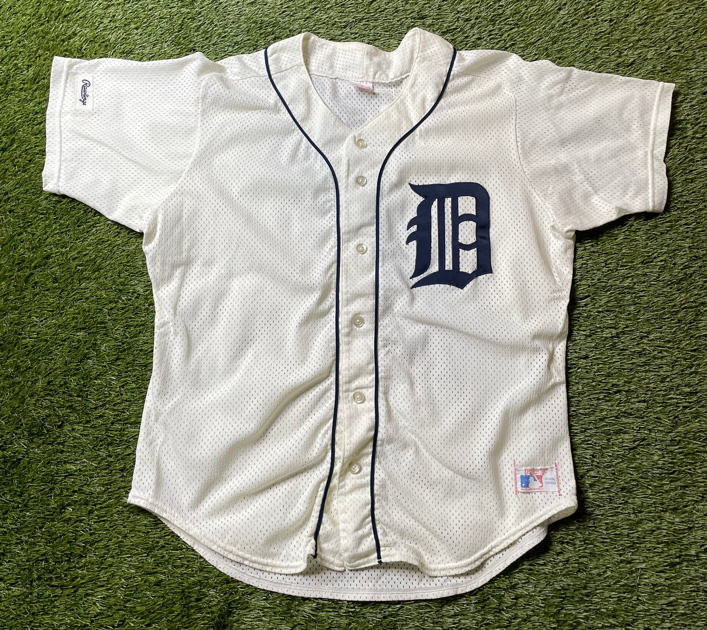 Vintage 90's Detroit Tigers Rawling Jersey