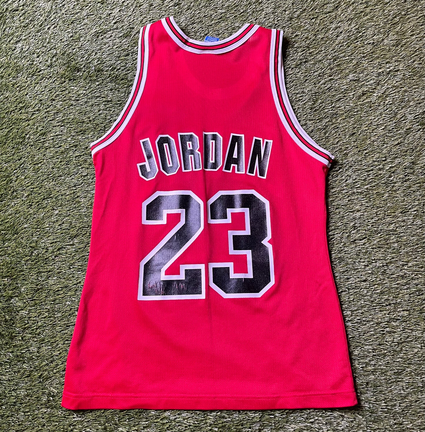 Vintage 90's Chicago Bulls Michael Jordan Champion Jersey