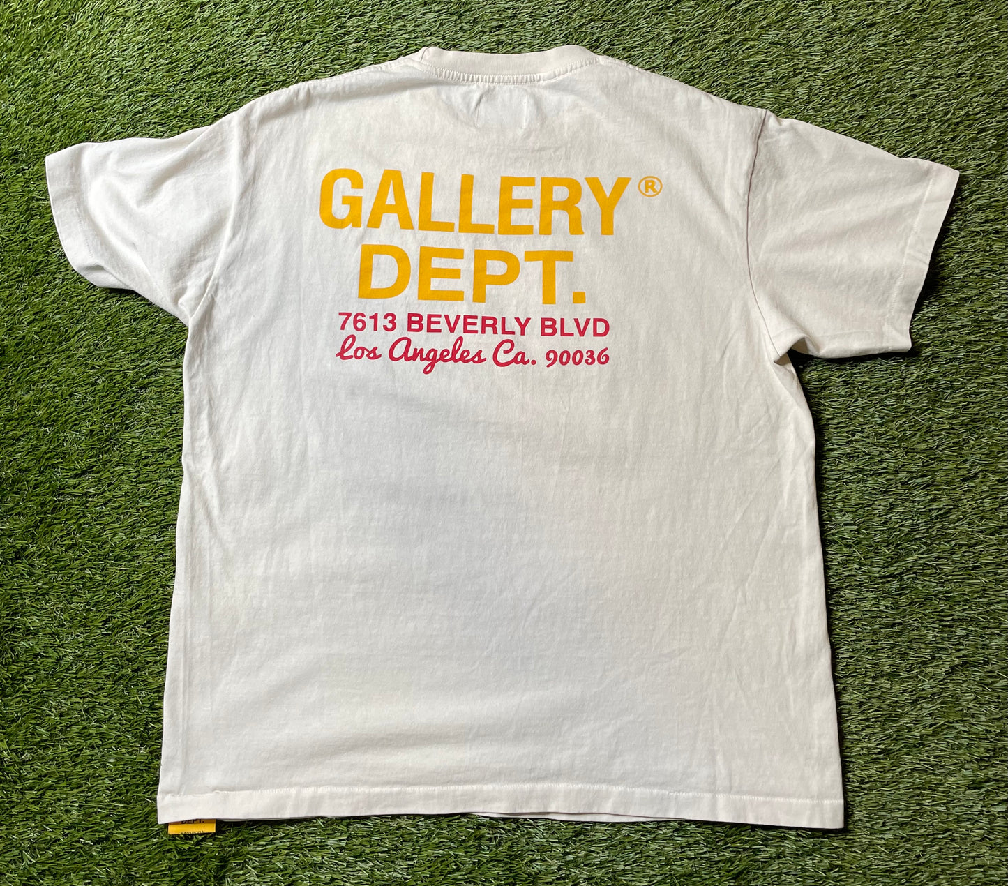 Gallery Dept. Venice Car Show White T Shirt