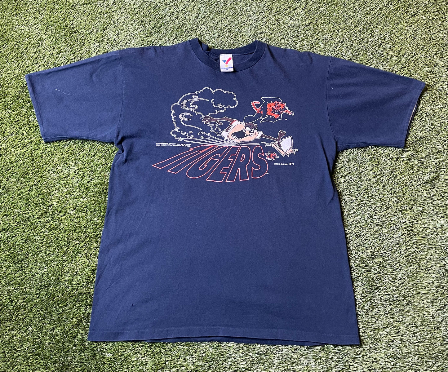 Vintage 1992 Detroit Tigers Tazmanian Devil T Shirt