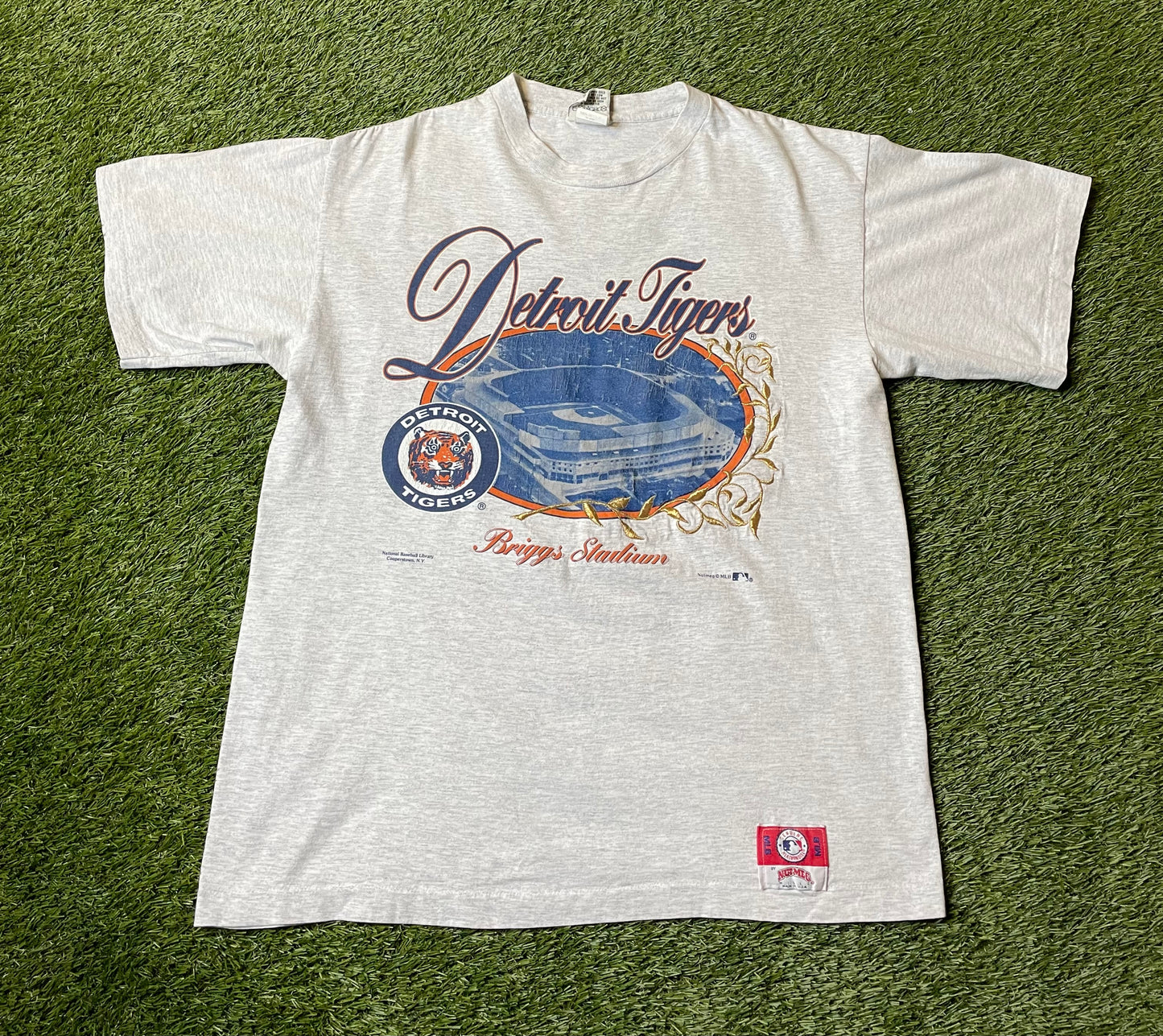 Vintage 90's Detroit Tigers Briggs Stadium T Shirt