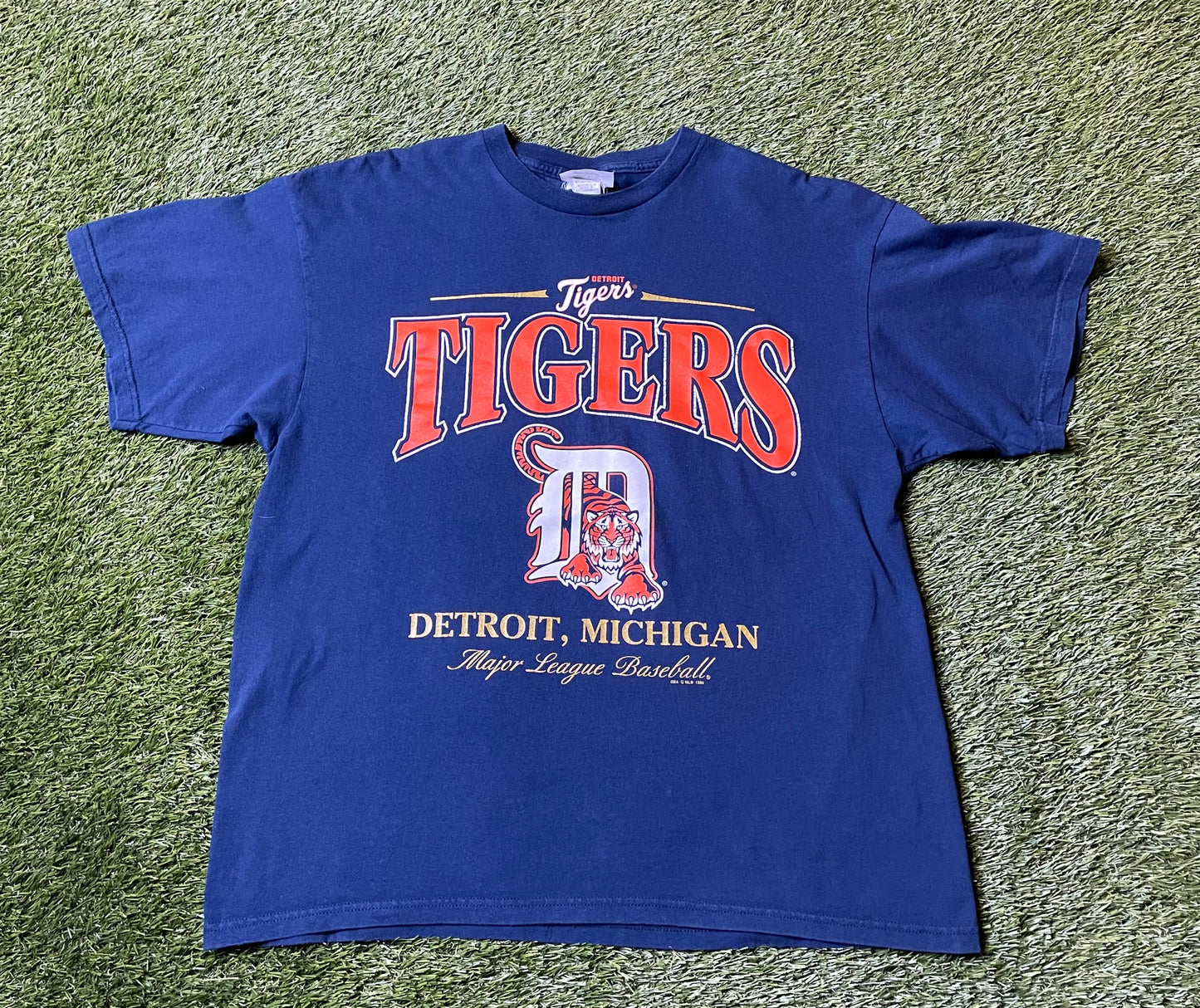 Vintage 1999 Detroit Tigers T Shirt