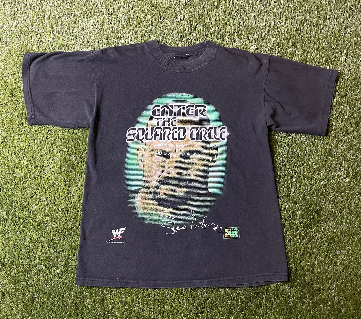 Vintage Stone Cold Steve Austin 2000 Millenium T Shirt