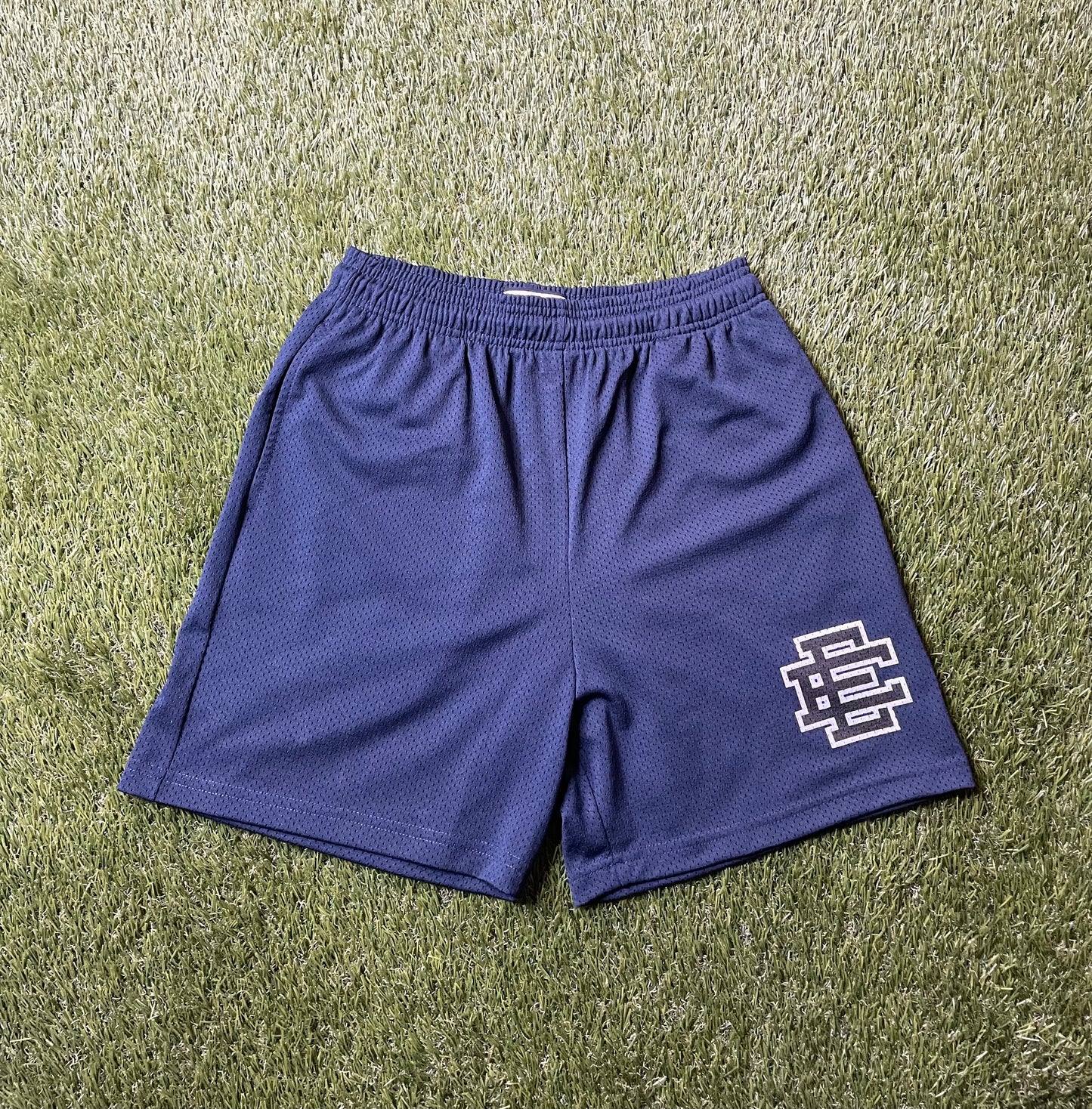 Eric Emanuel Navy Black Shorts