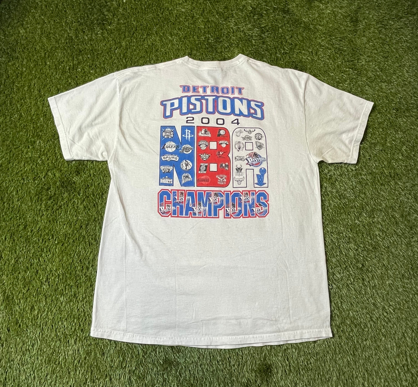 Vintage 2004 Detroit Pistons Bad Boys T Shirt
