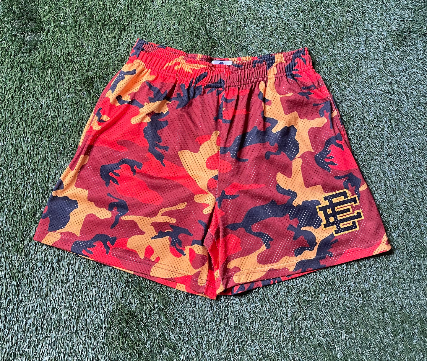 Eric Emanuel Camo Mesh Shorts