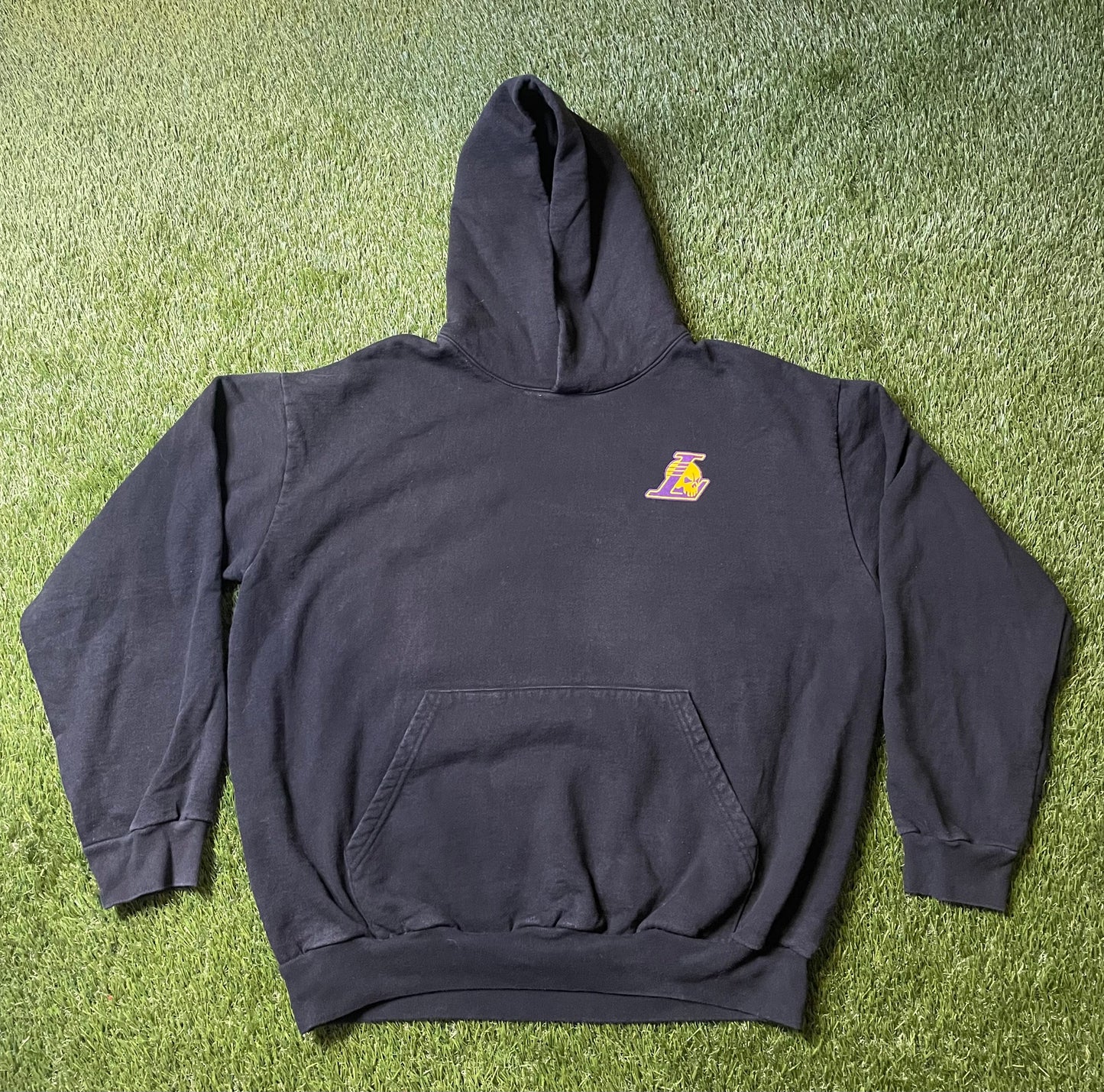 Warren Lotas Trouble in the Bubble Lakers Hoodie