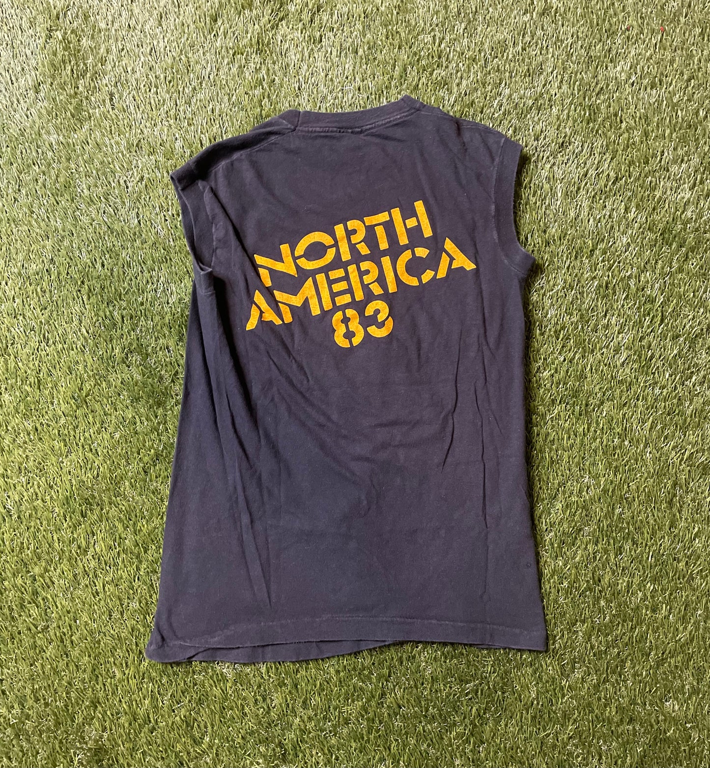 Vintage 1983 Men at Work Band Tank Top