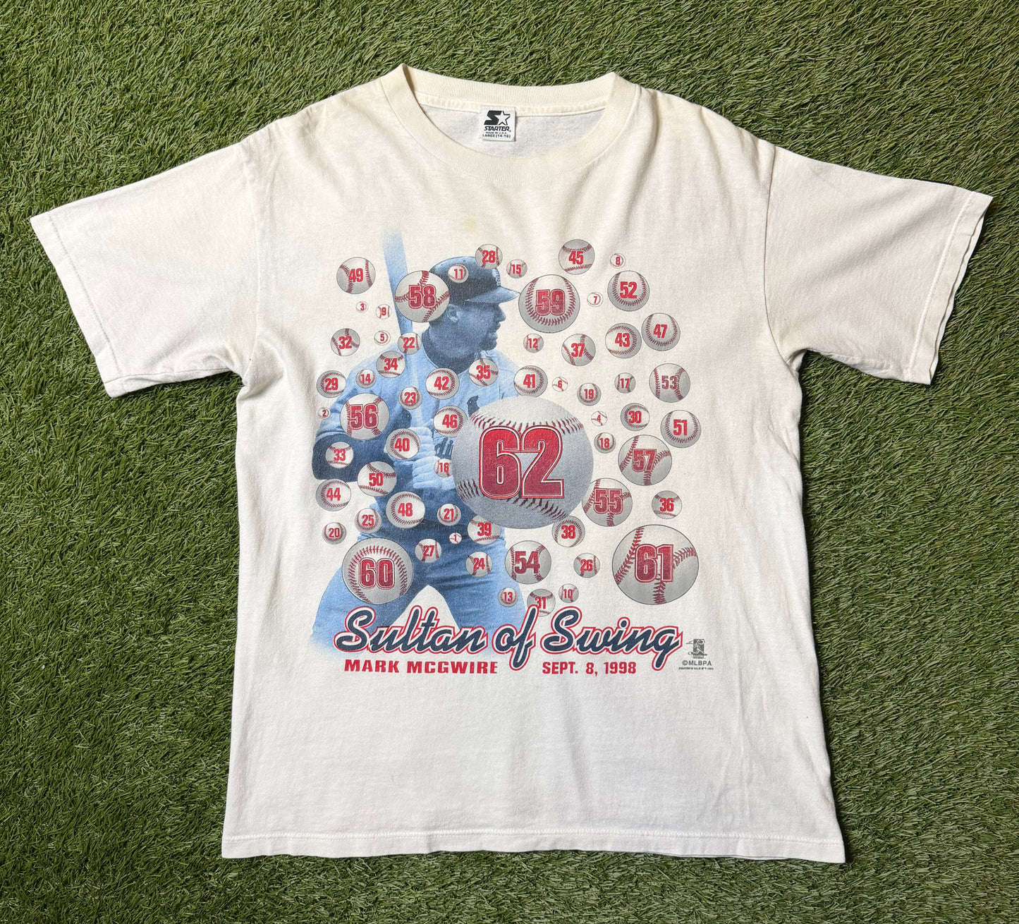 Vintage 1998 Mark Mcgwire T Shirt