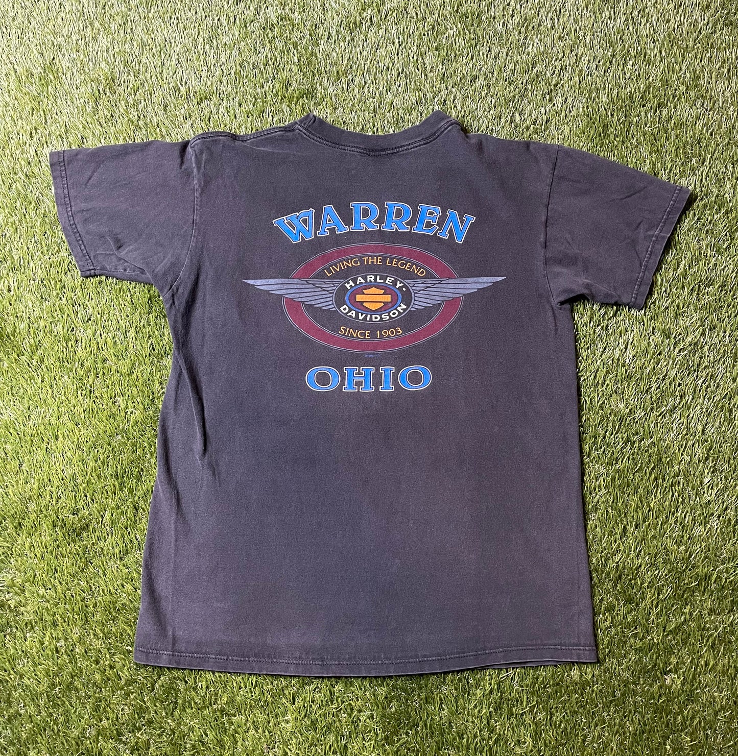Vintage 1998 Harley Davidson Eagle T Shirt