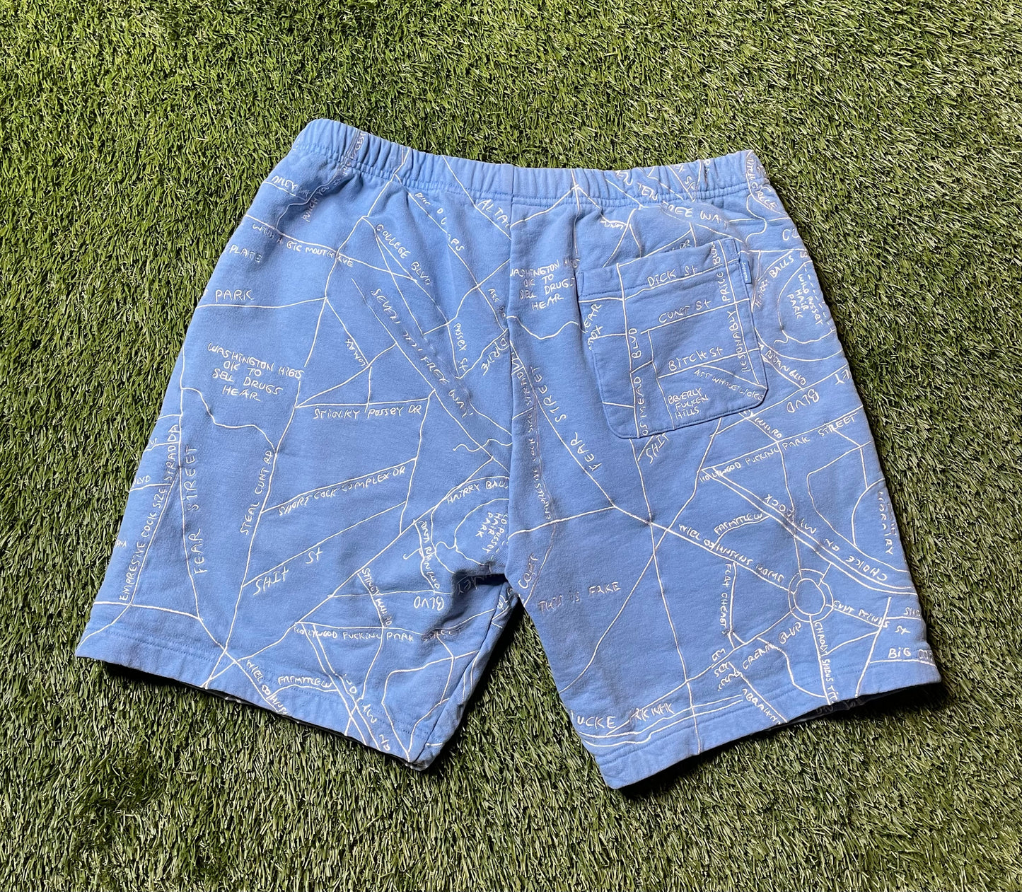 Supreme Gonz Map Sweat Shorts