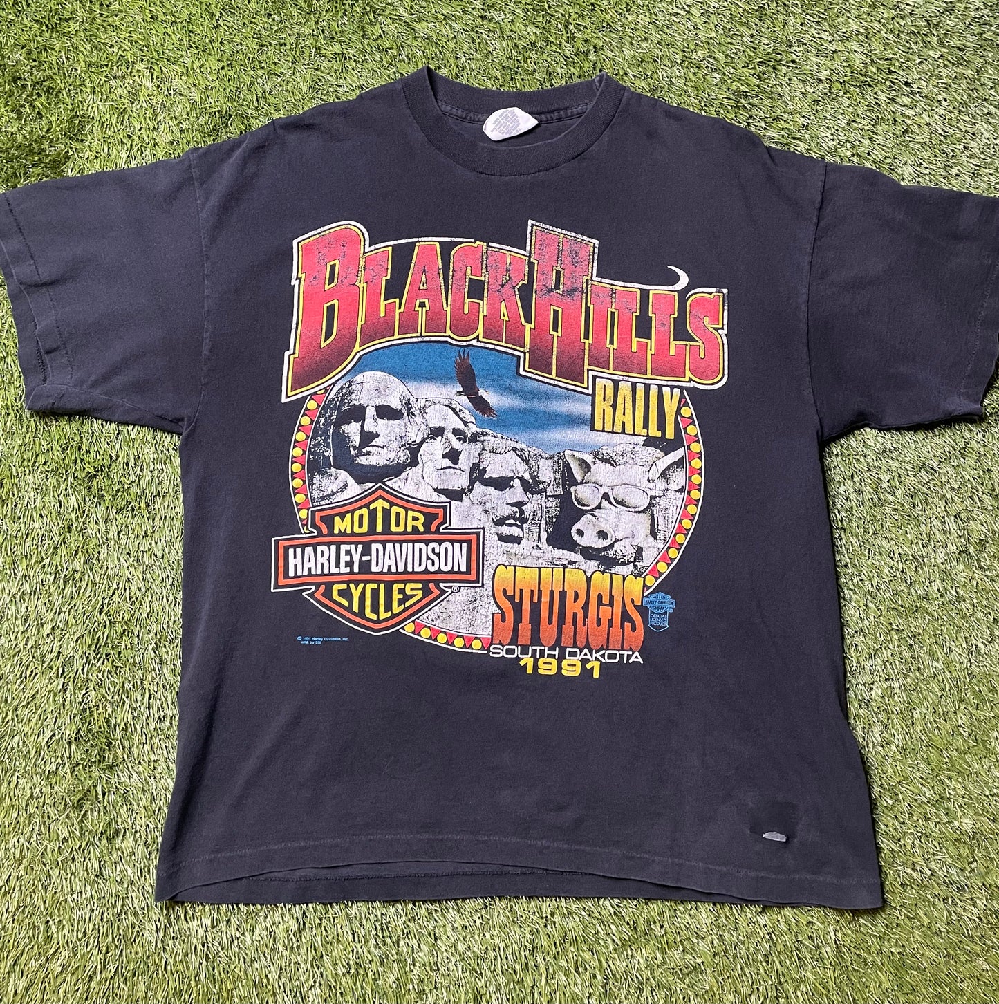 Vintage 1991 Harley Davidson T Shirt
