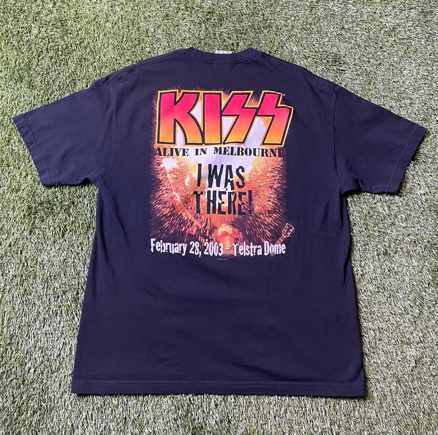Vintage 2003 Kiss Alive in Melbourne T Shirt
