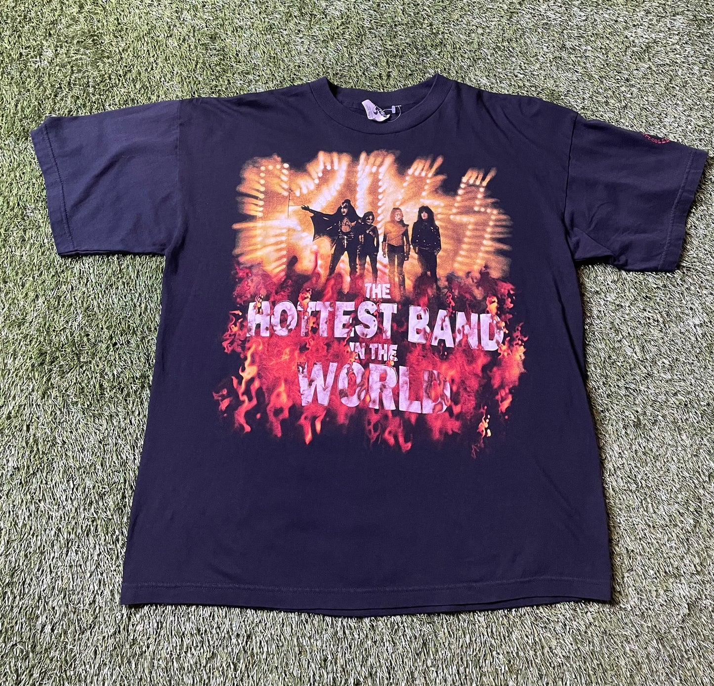 Vintage Kiss Hottest Band in the World T Shirt