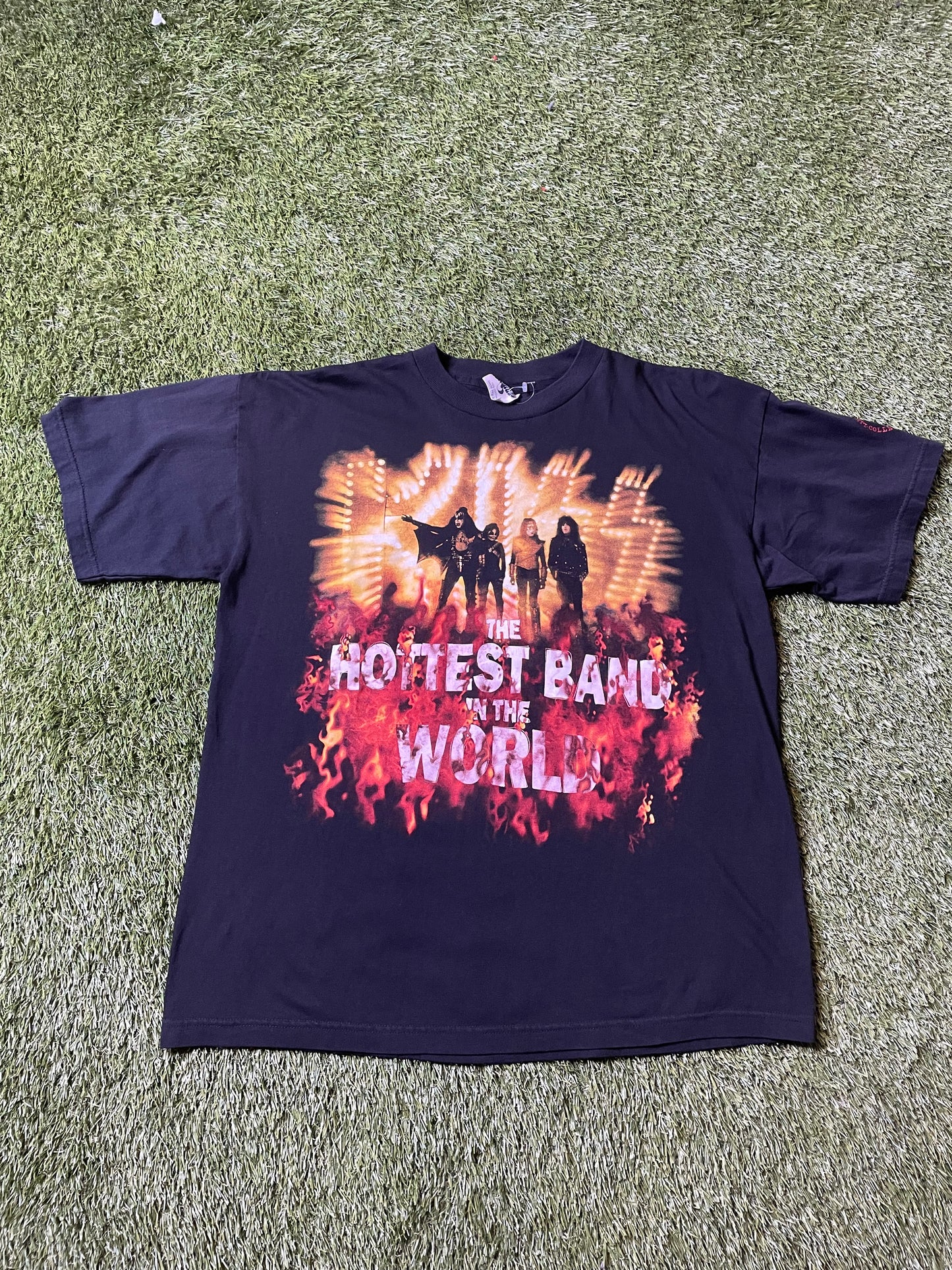 Vintage Kiss Hottest Band in the World T Shirt