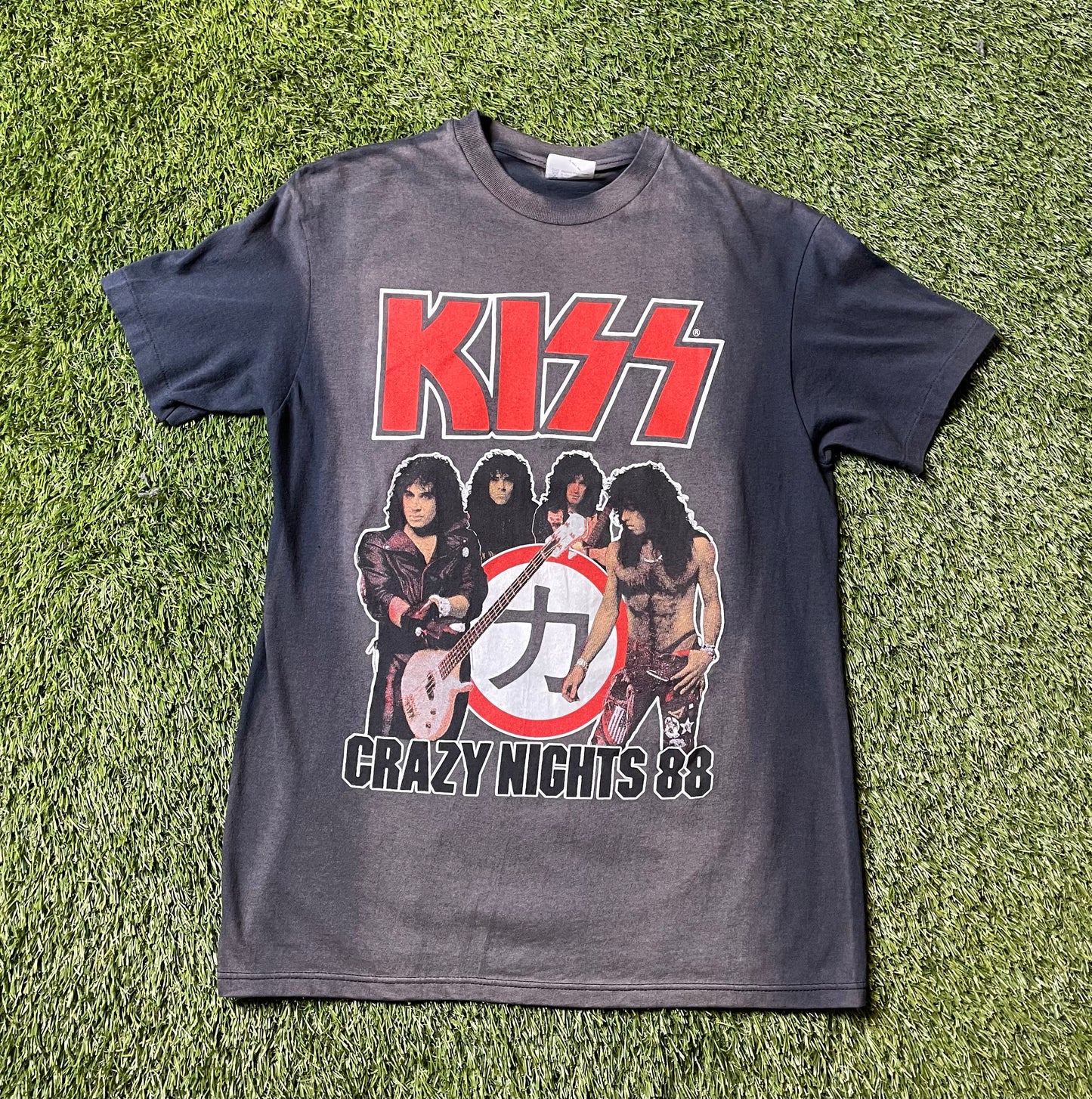 Vintage 1988 Kiss Crazy Nights T Shirt