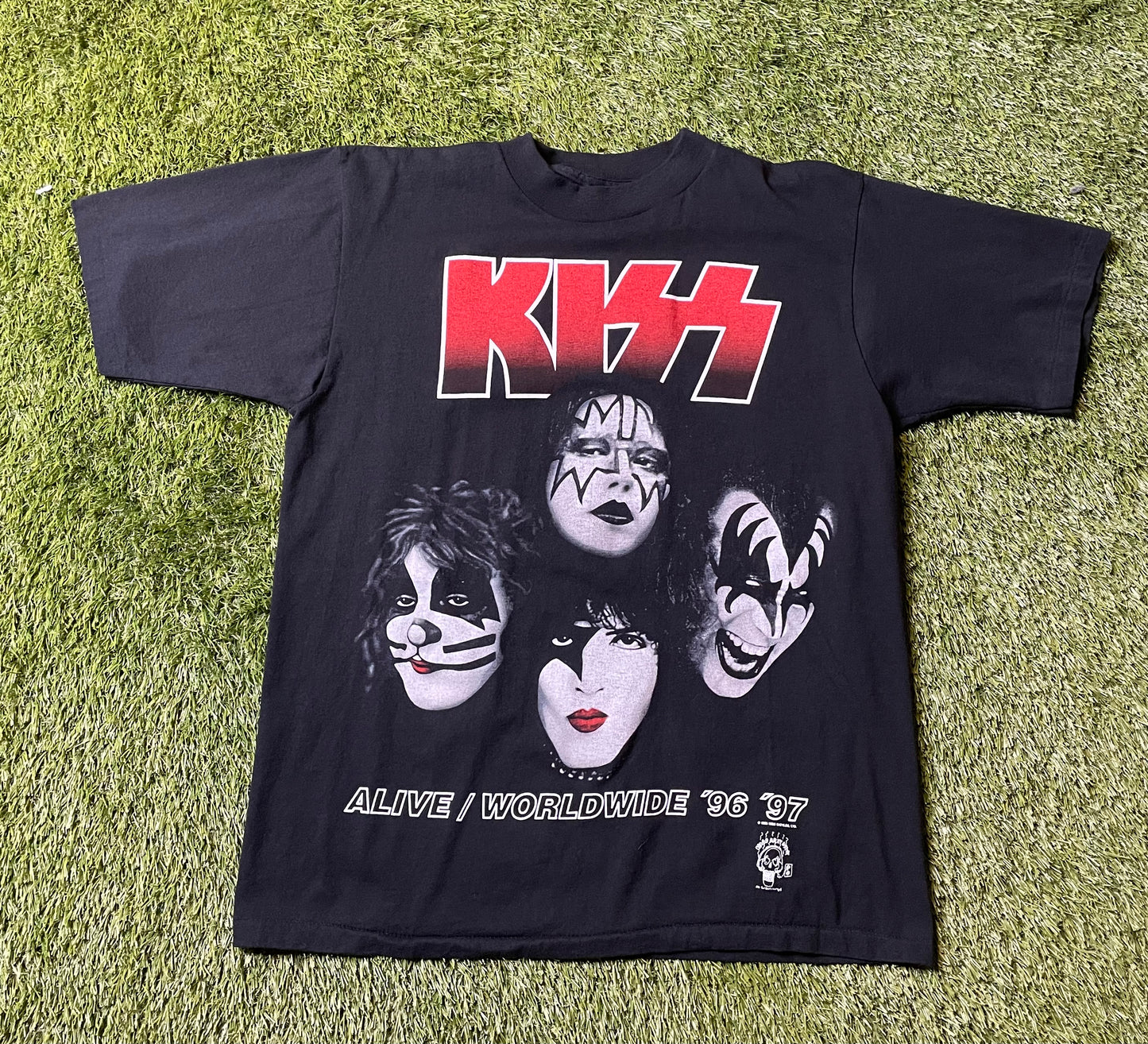 Vintage 1997 Kiss Alive Tour T Shirt