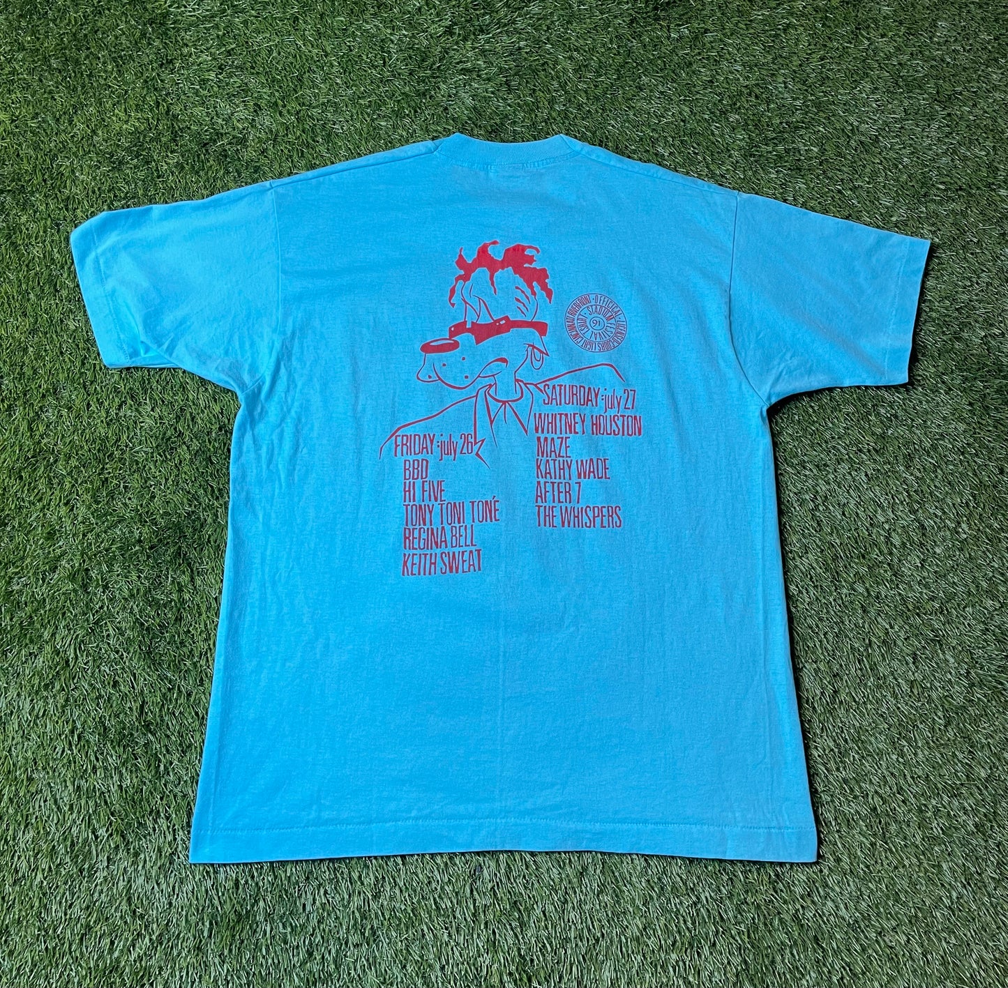 Vintage 1991 Coors Light Cincinnati Music Festival T Shirt