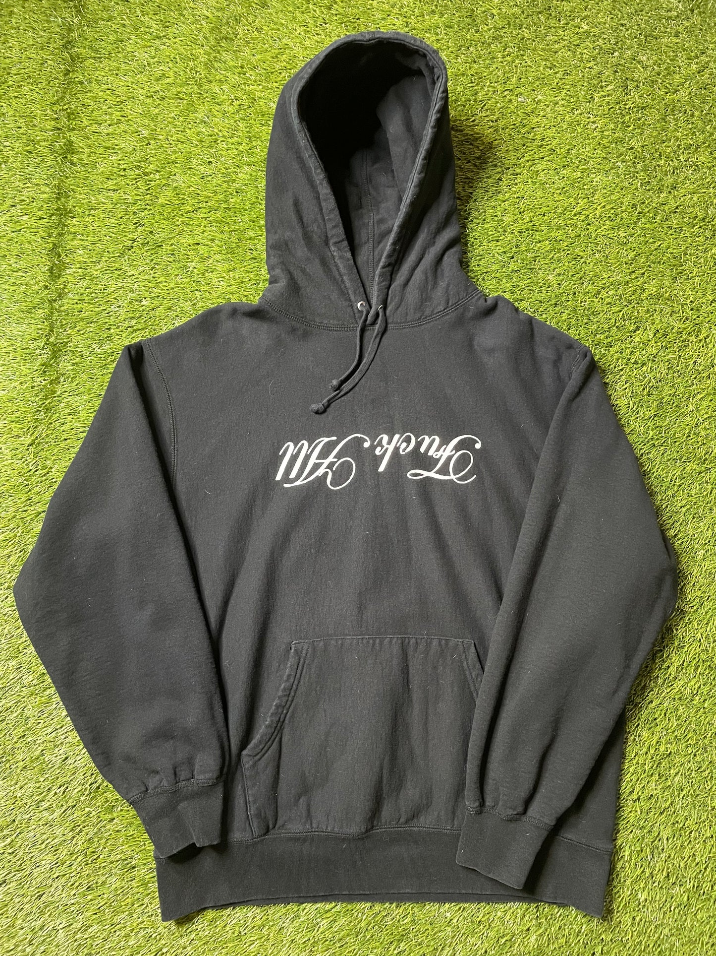 Supreme F*ck All Black Hoodie