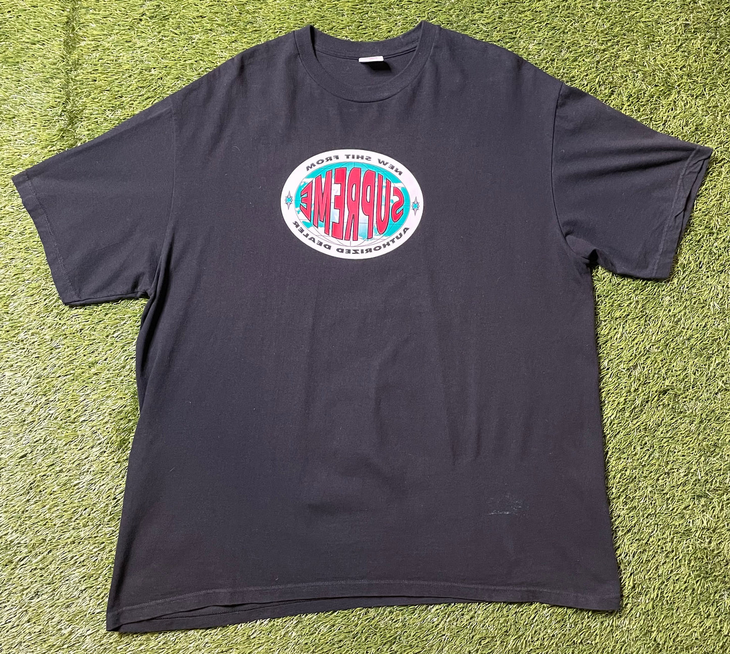 Supreme Authorized Dealer Black T Shirt