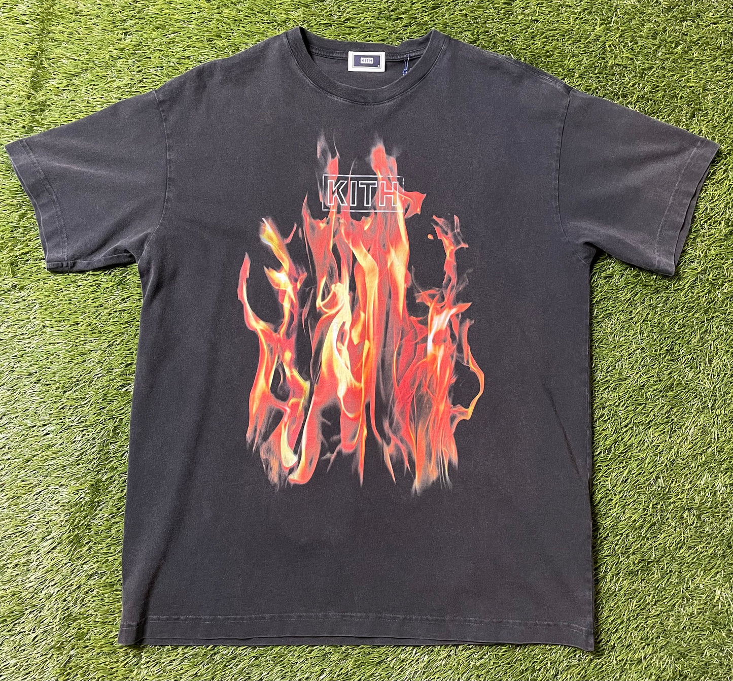 Kith Flames T Shirt