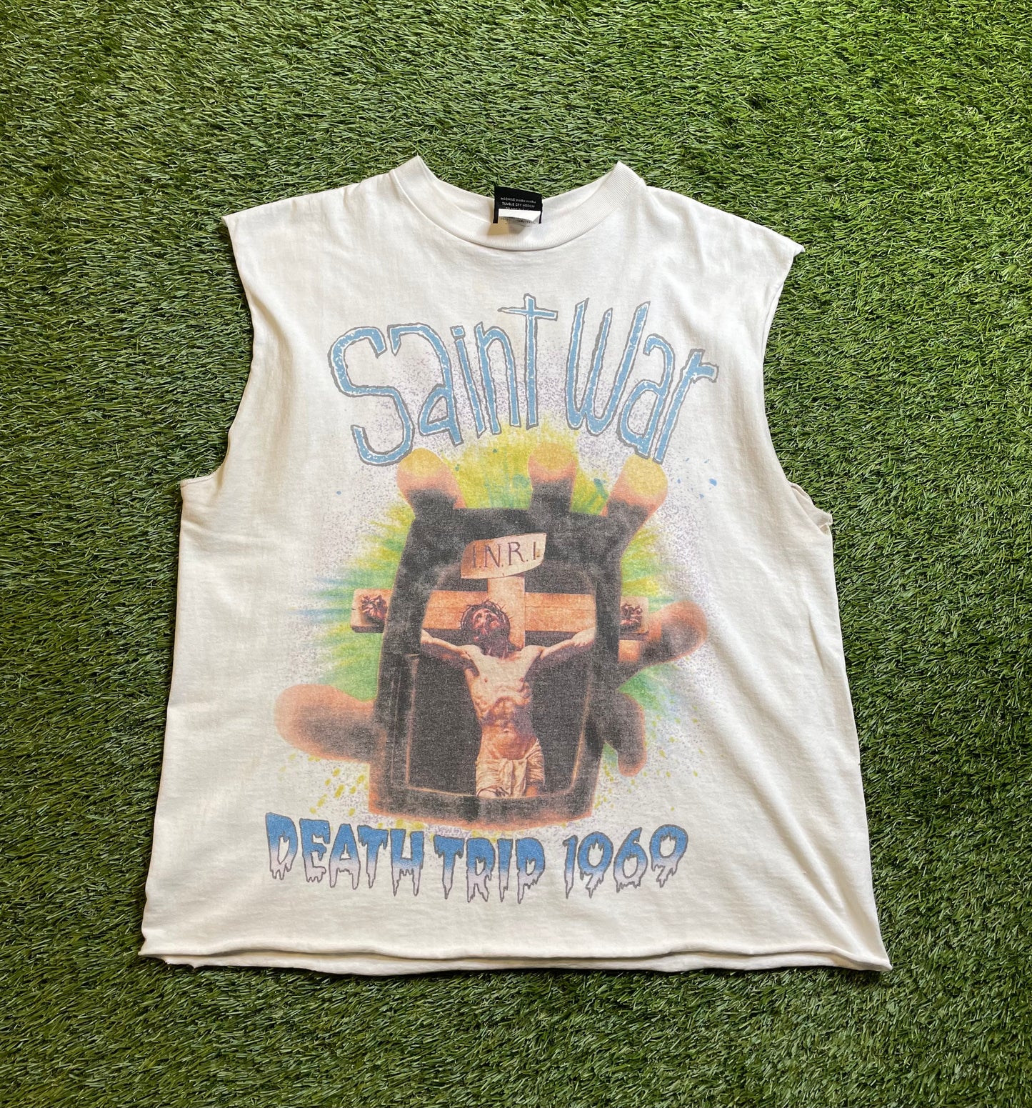 Saint Michael Saint War Cutoff T Shirt