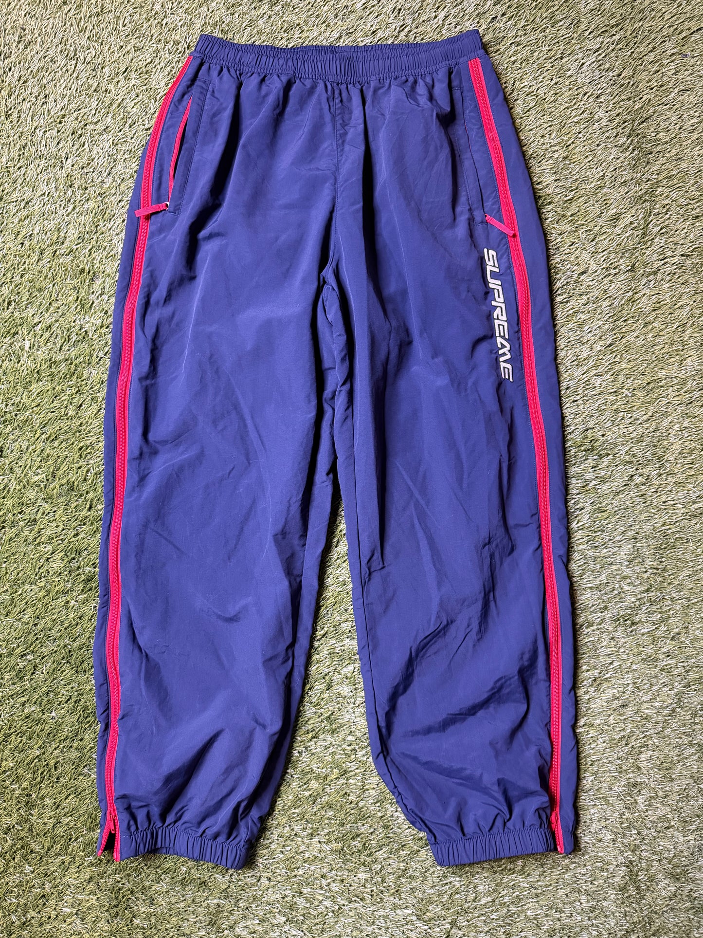 Supreme Contrast Zip Warm Up Pant