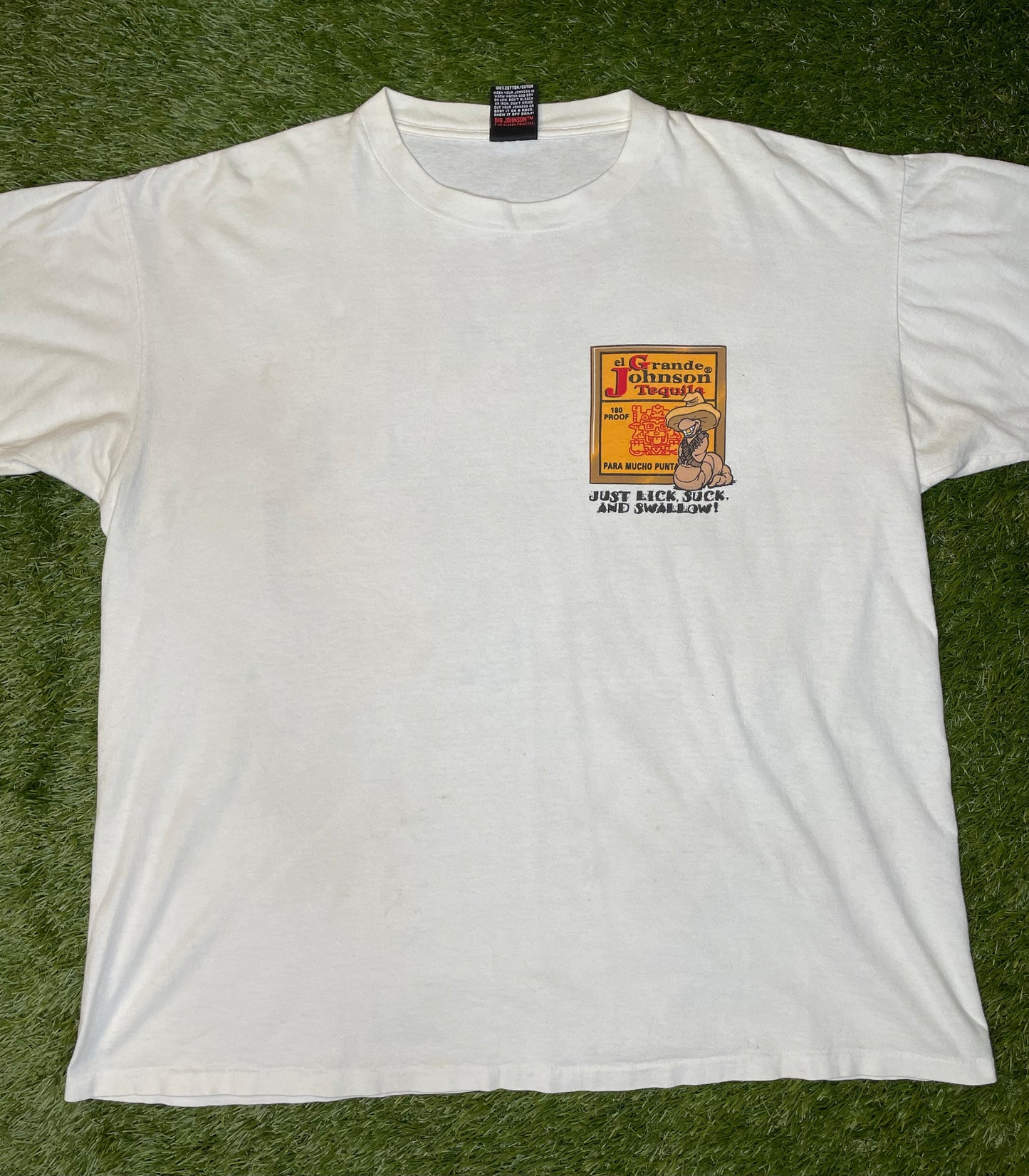 Vintage Big Johnson Tequila T Shirt