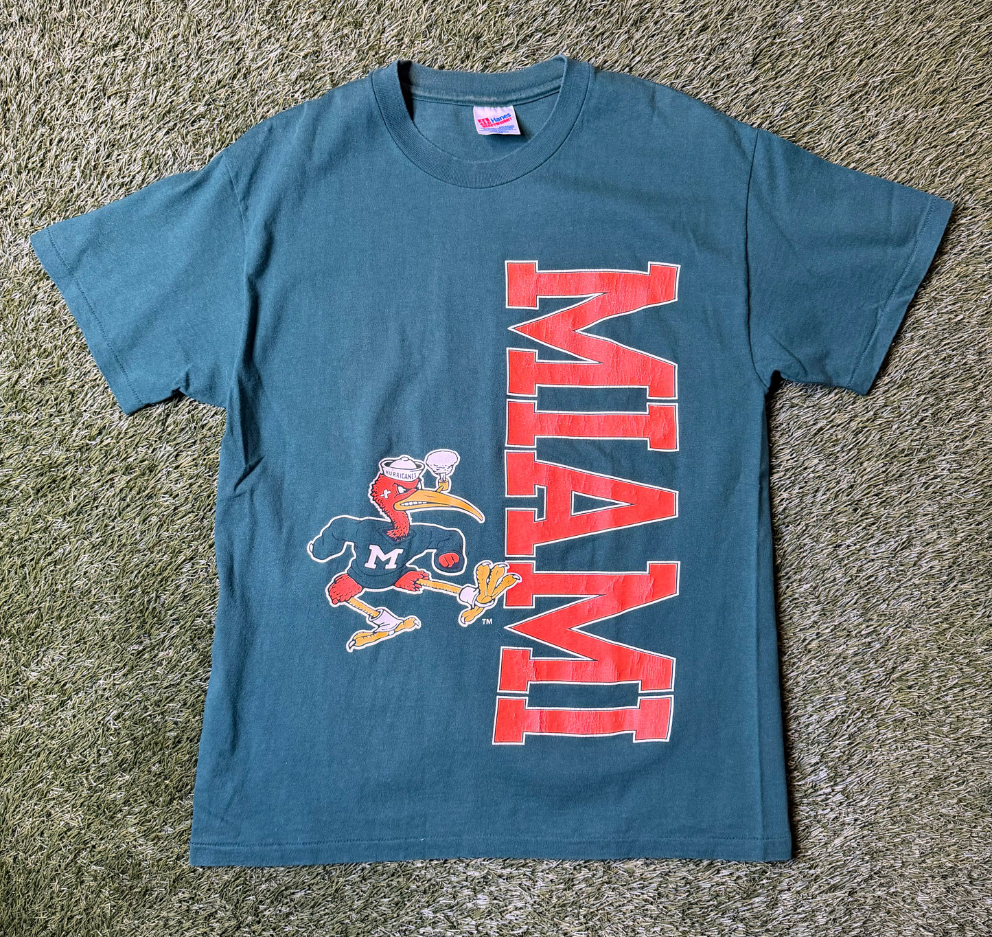 Vintage 90's Miami Hurricanes T Shirt
