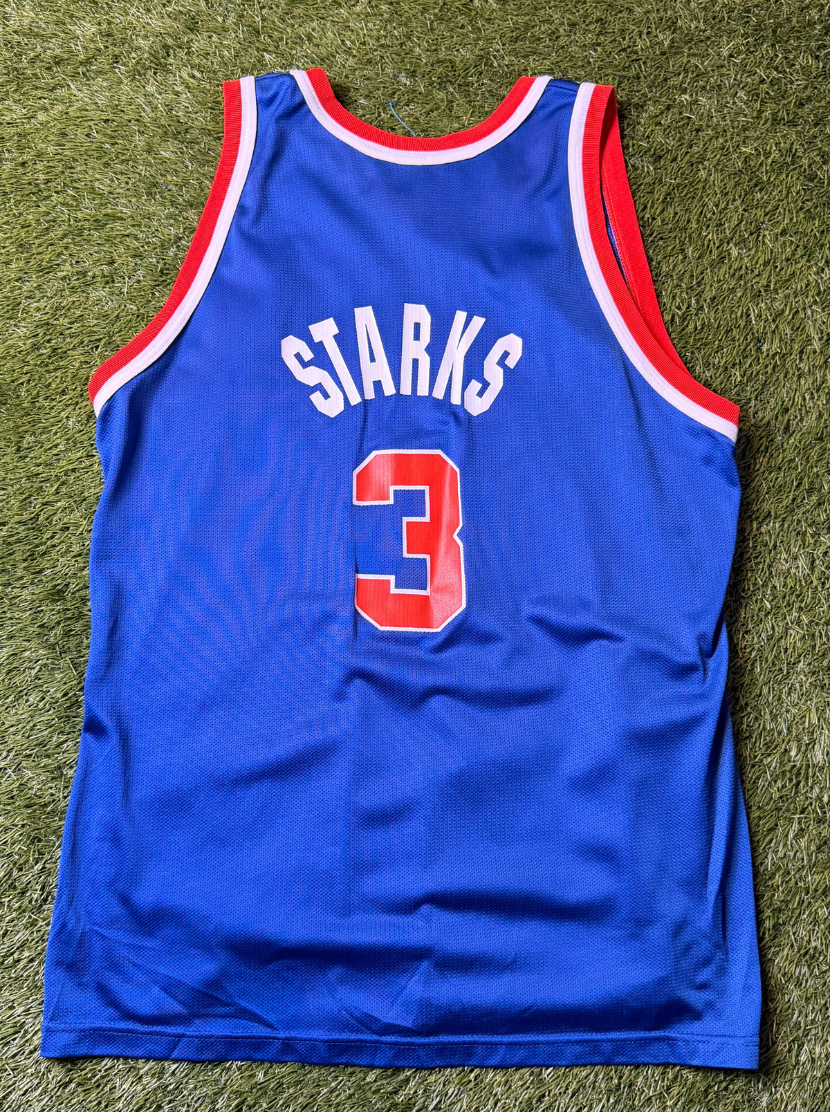 Vintage John Starks New York Knicks Champion Jersey