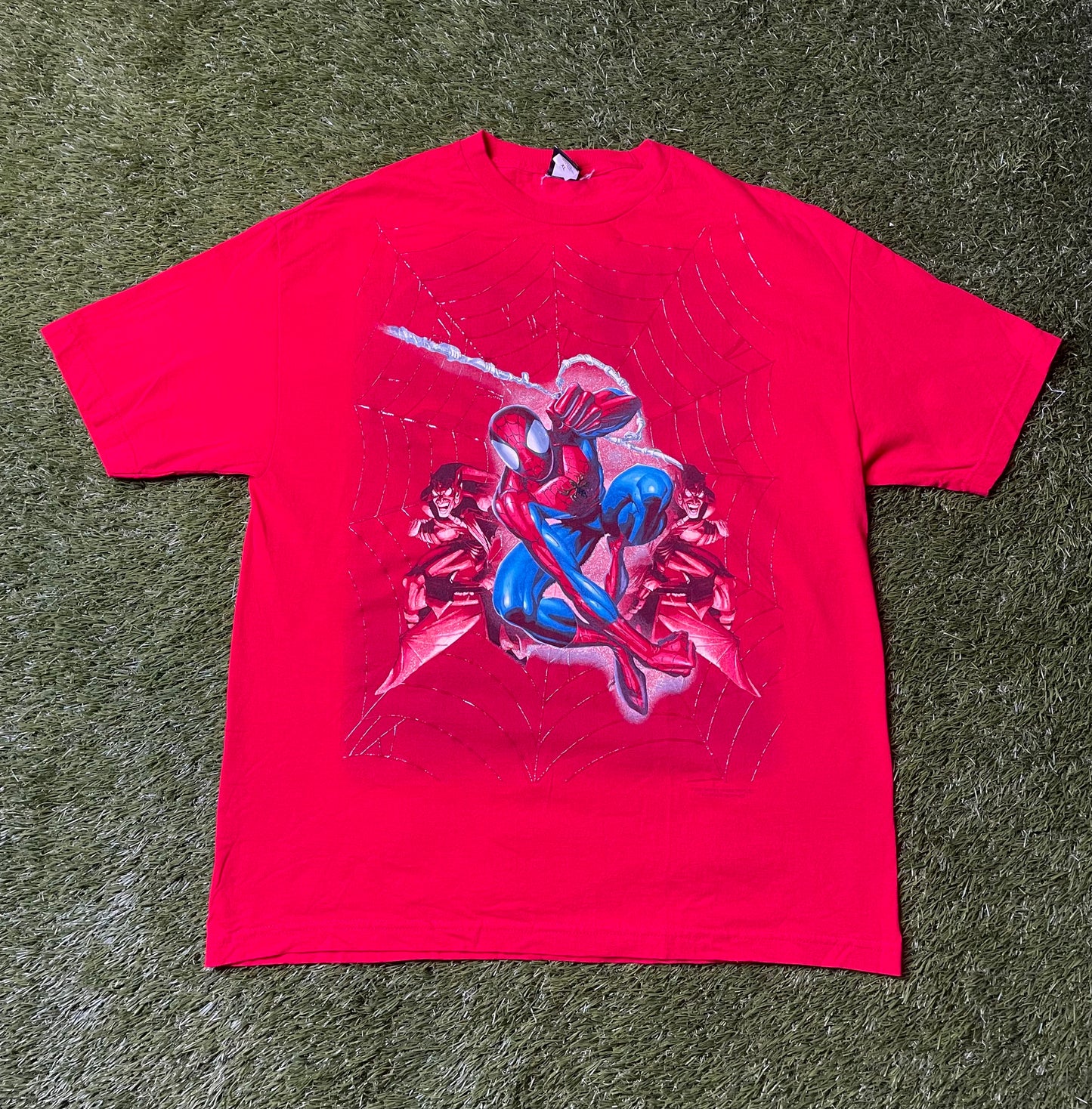 Vintage 2002 Spiderman Marvel T Shirt
