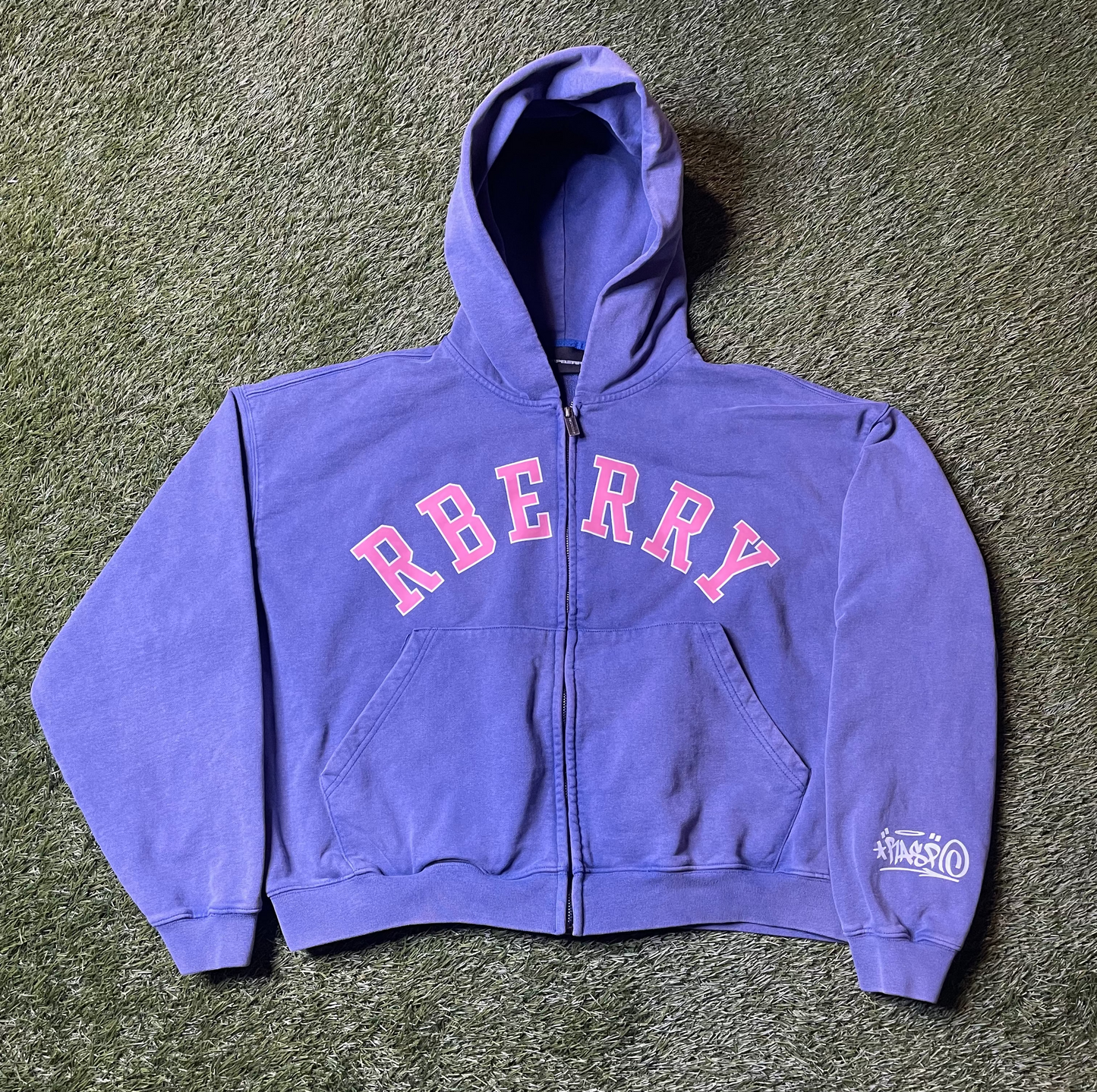 GV Gallery Raspberry VIP Zip Up Hoodie