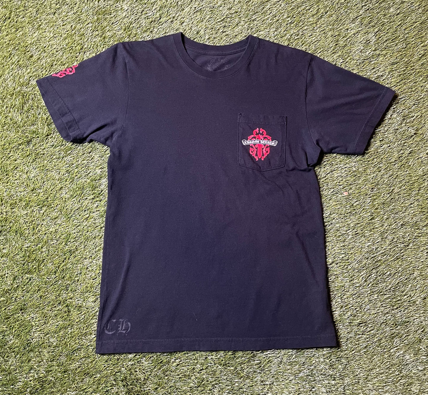 Chrome Hearts Red Dagger T Shirt