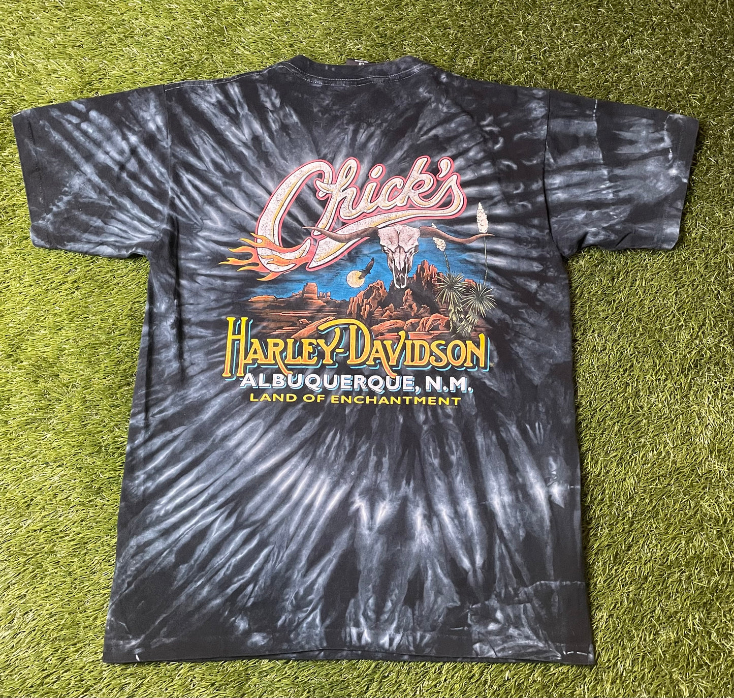 Vintage 1998 Harley Davidson Tye Dye T Shirt