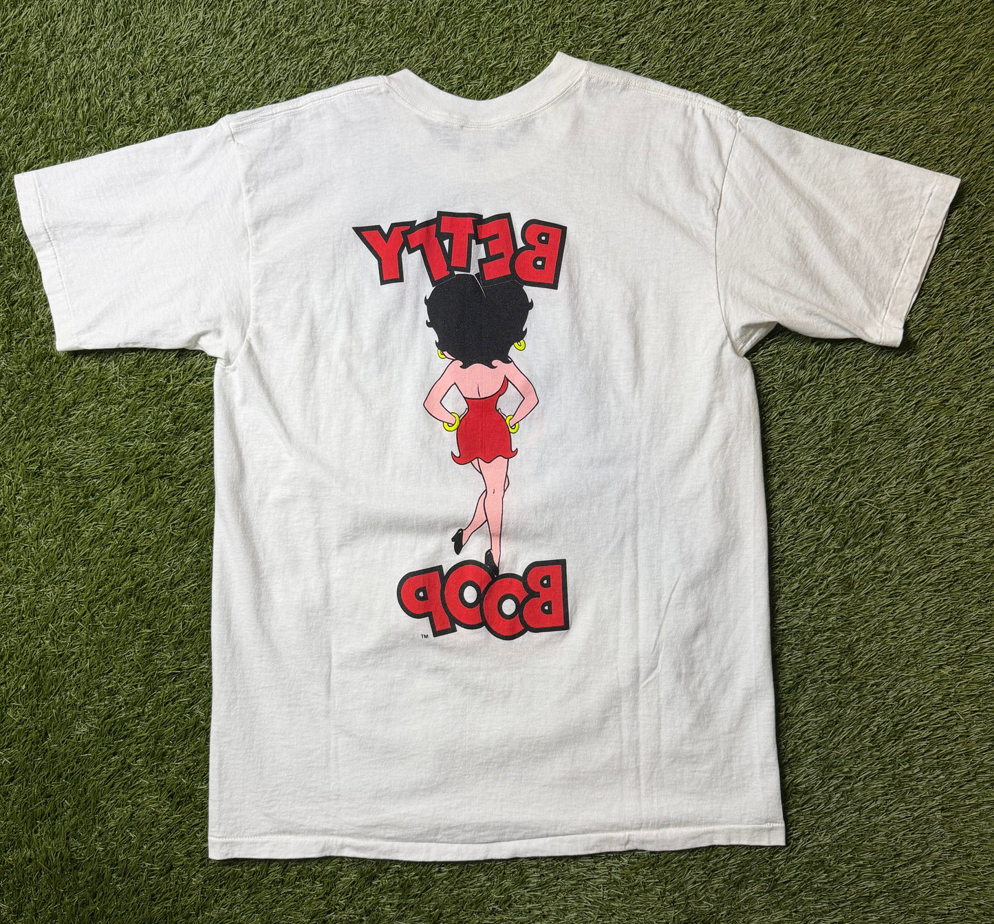 Vintage 90's Betty Boop Mirrored T Shirt