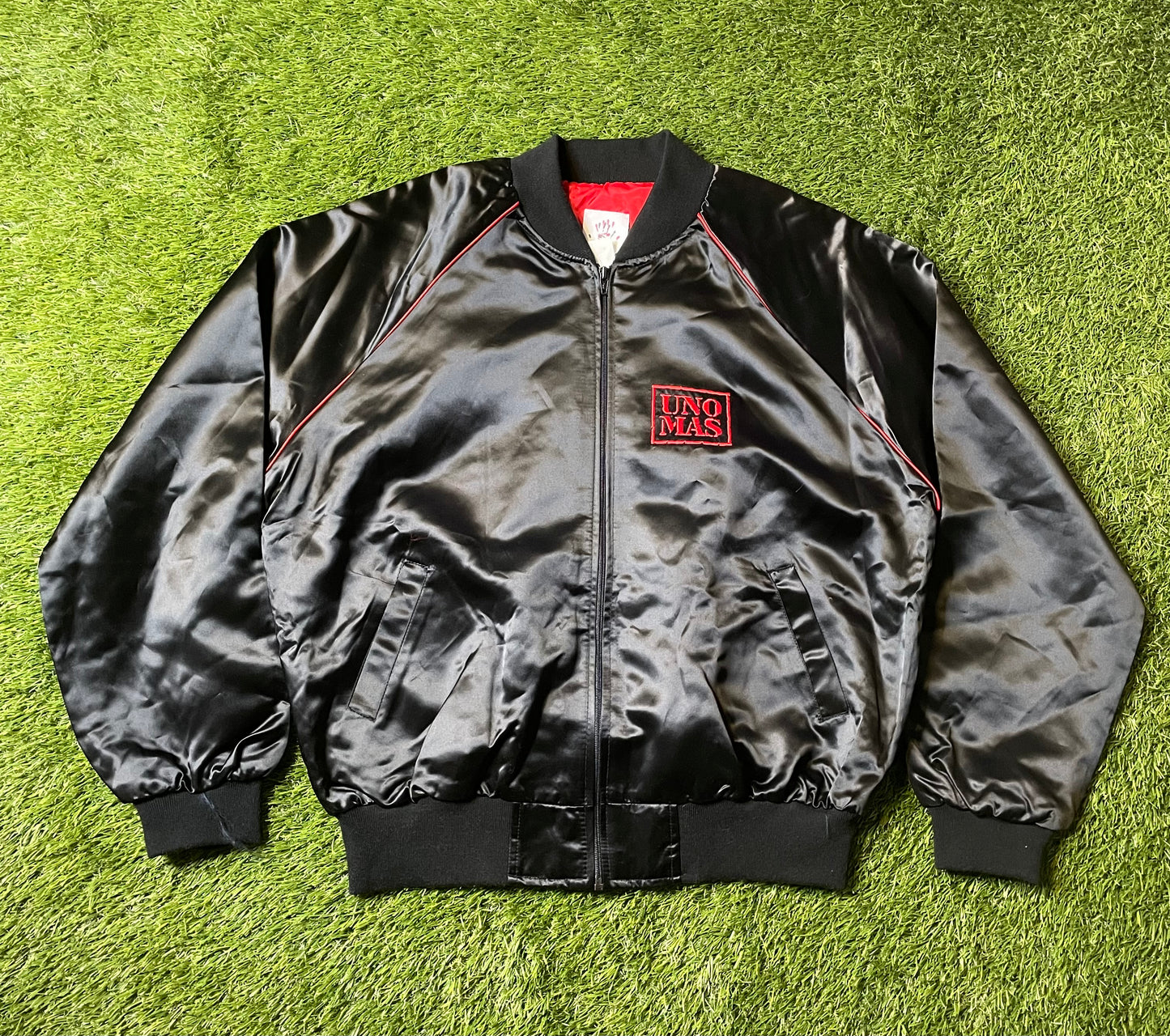 Vintage 1989 Top Rank Satin Boxing Jacket