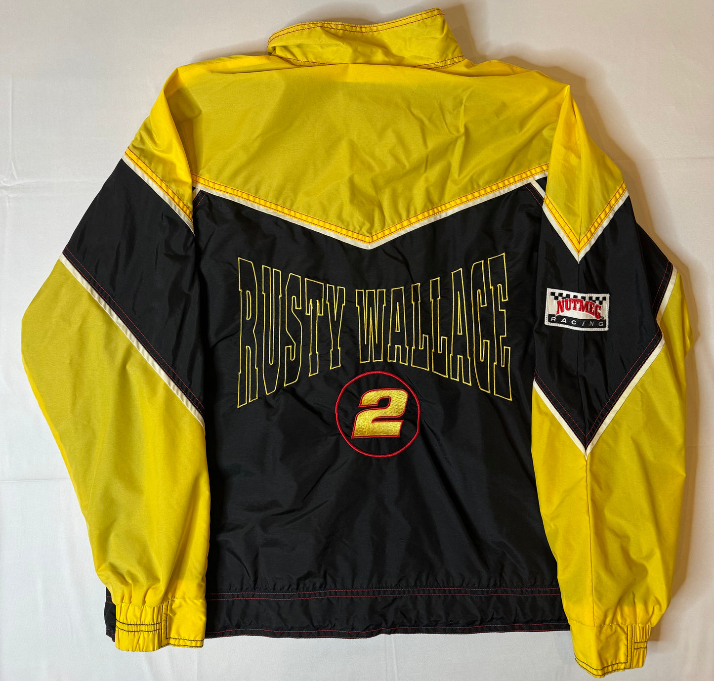 Vintage Rusty Wallace NutMeg Racing Jacket
