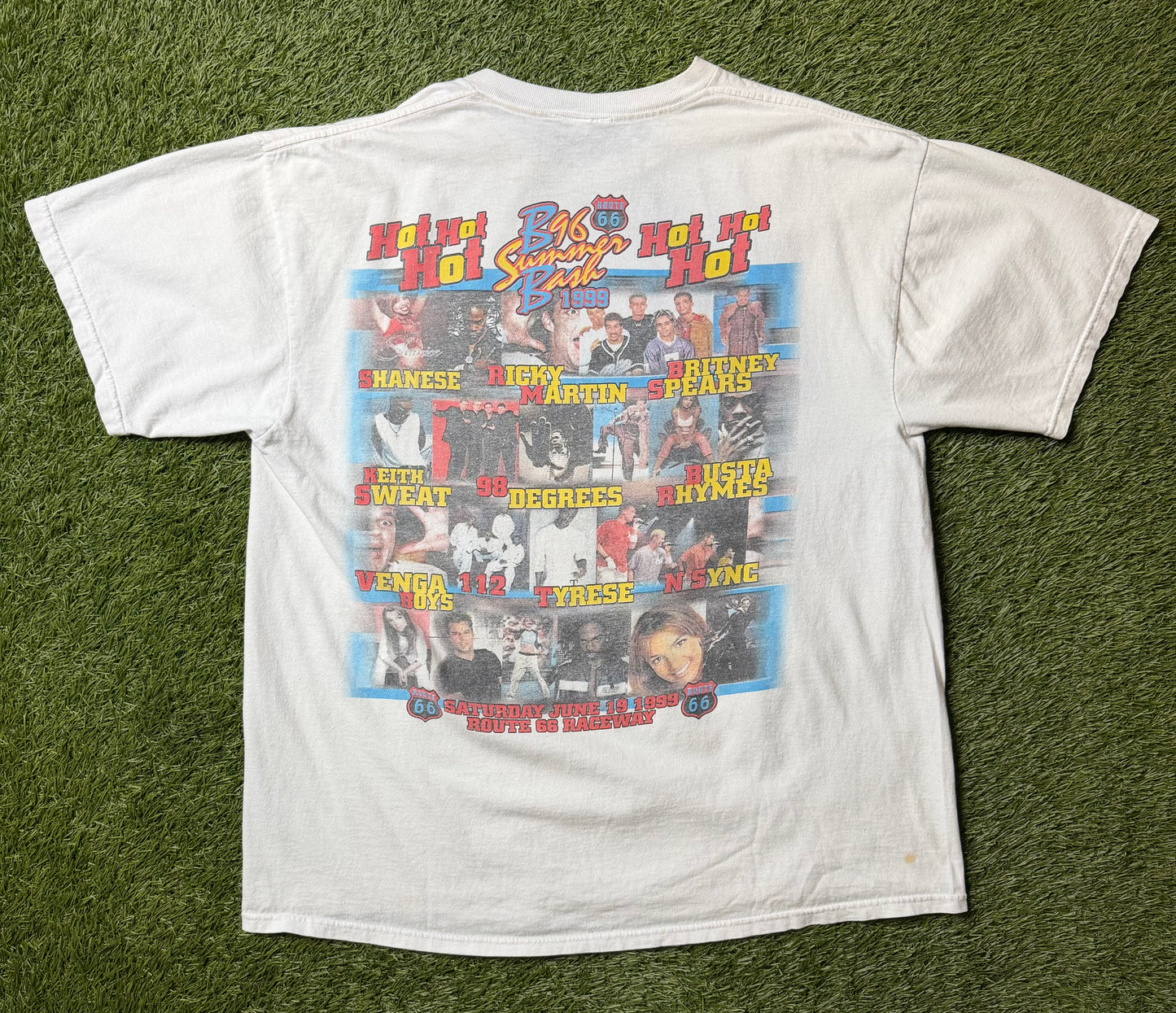 Vintage 1999 Ricky Martin Summer Bash T Shirt
