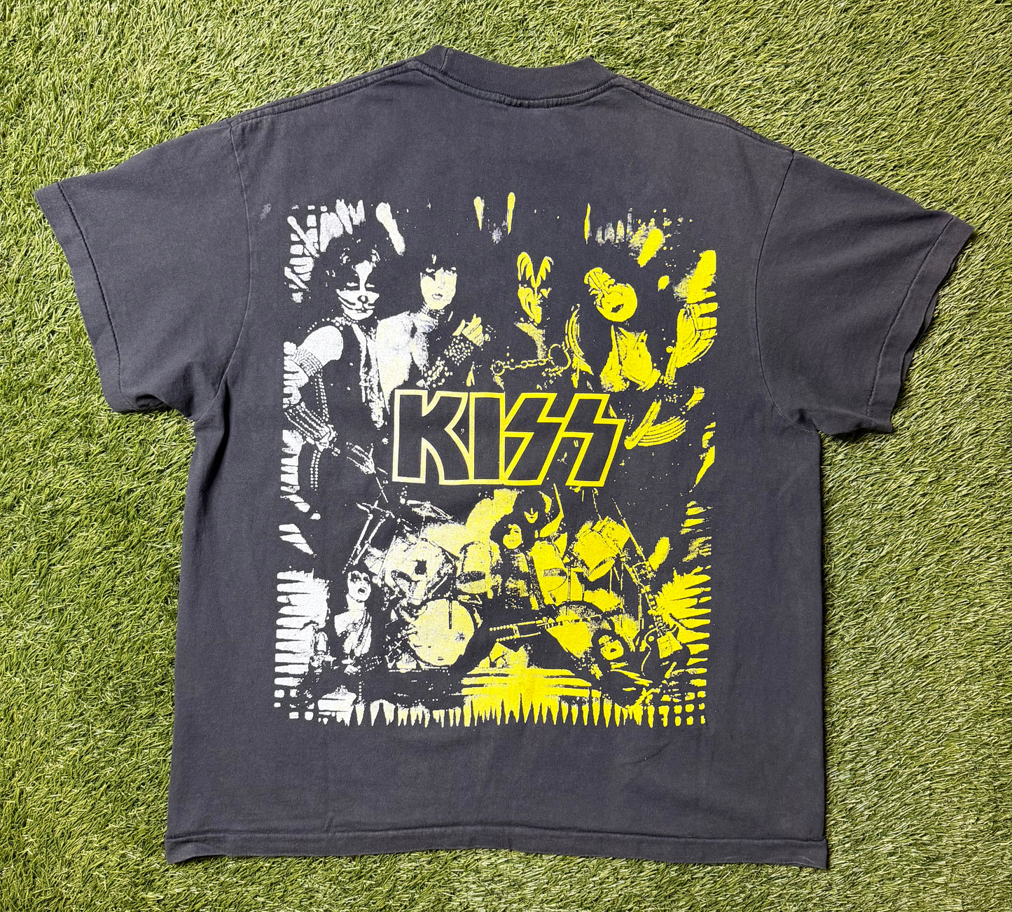 Vintage 90's Kiss AOP Band T Shirt