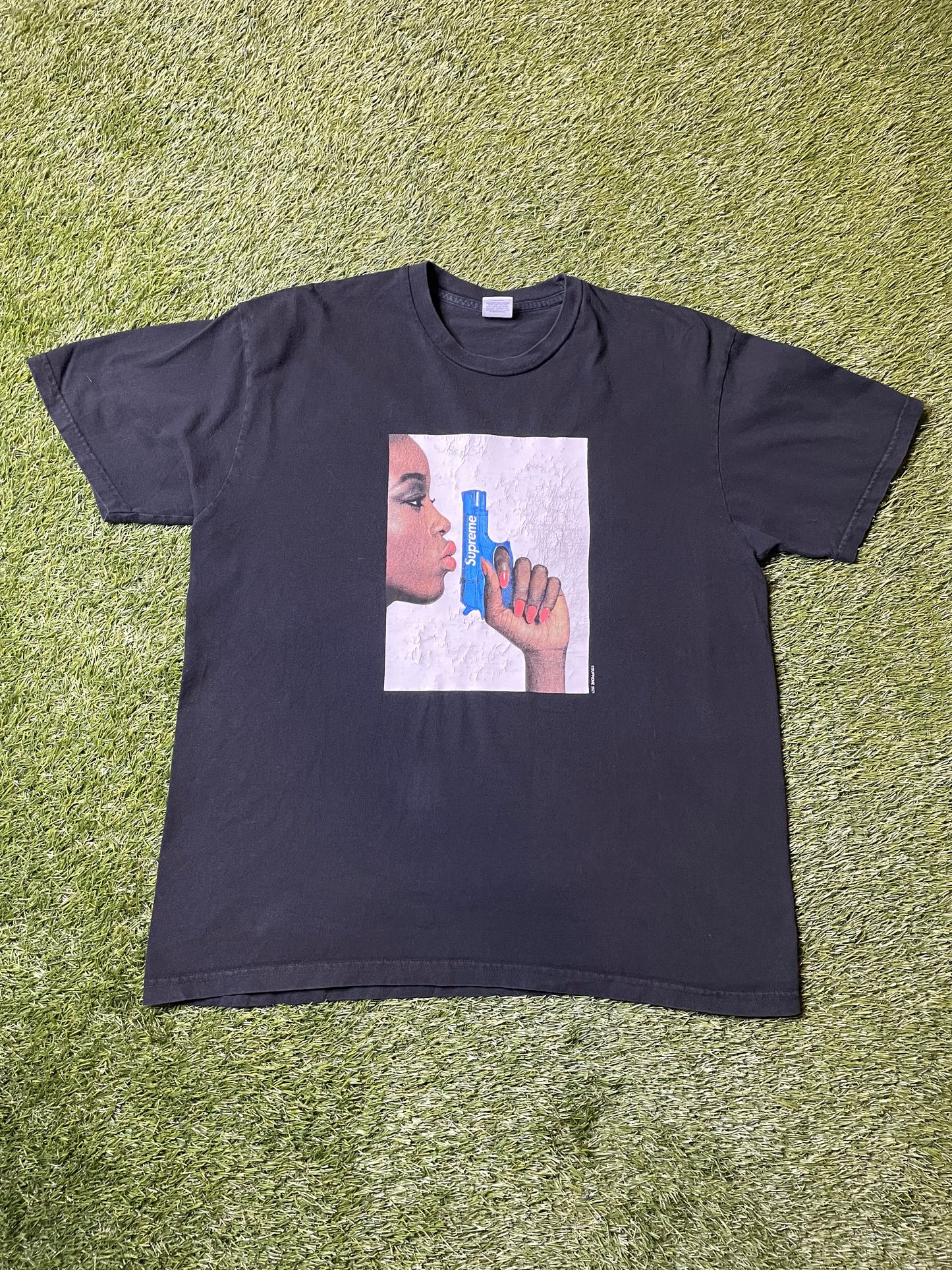 Supreme Water Pistol T Shirt Black