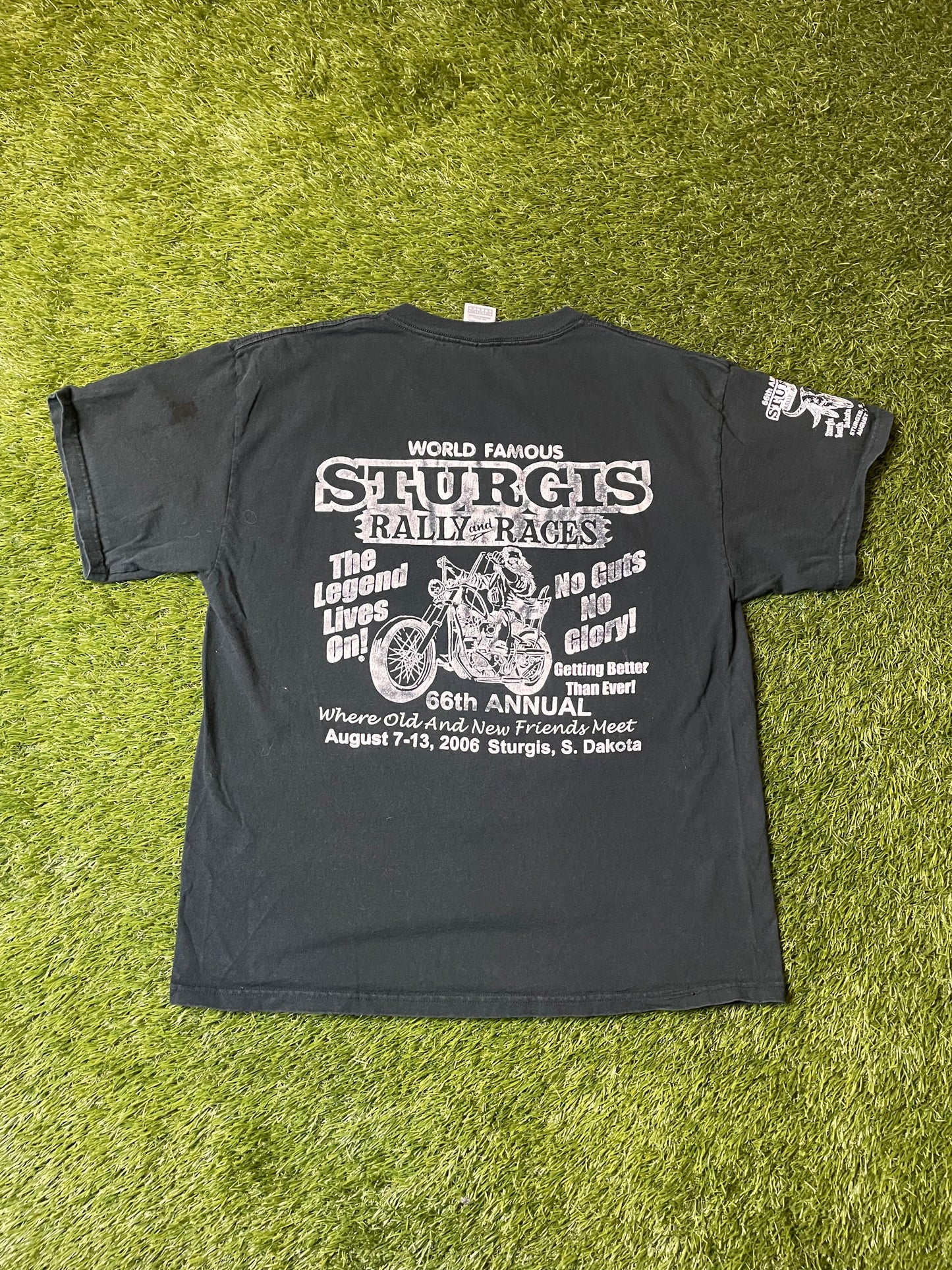 Vintage 66th Annual Sturgis Rally T Shirt