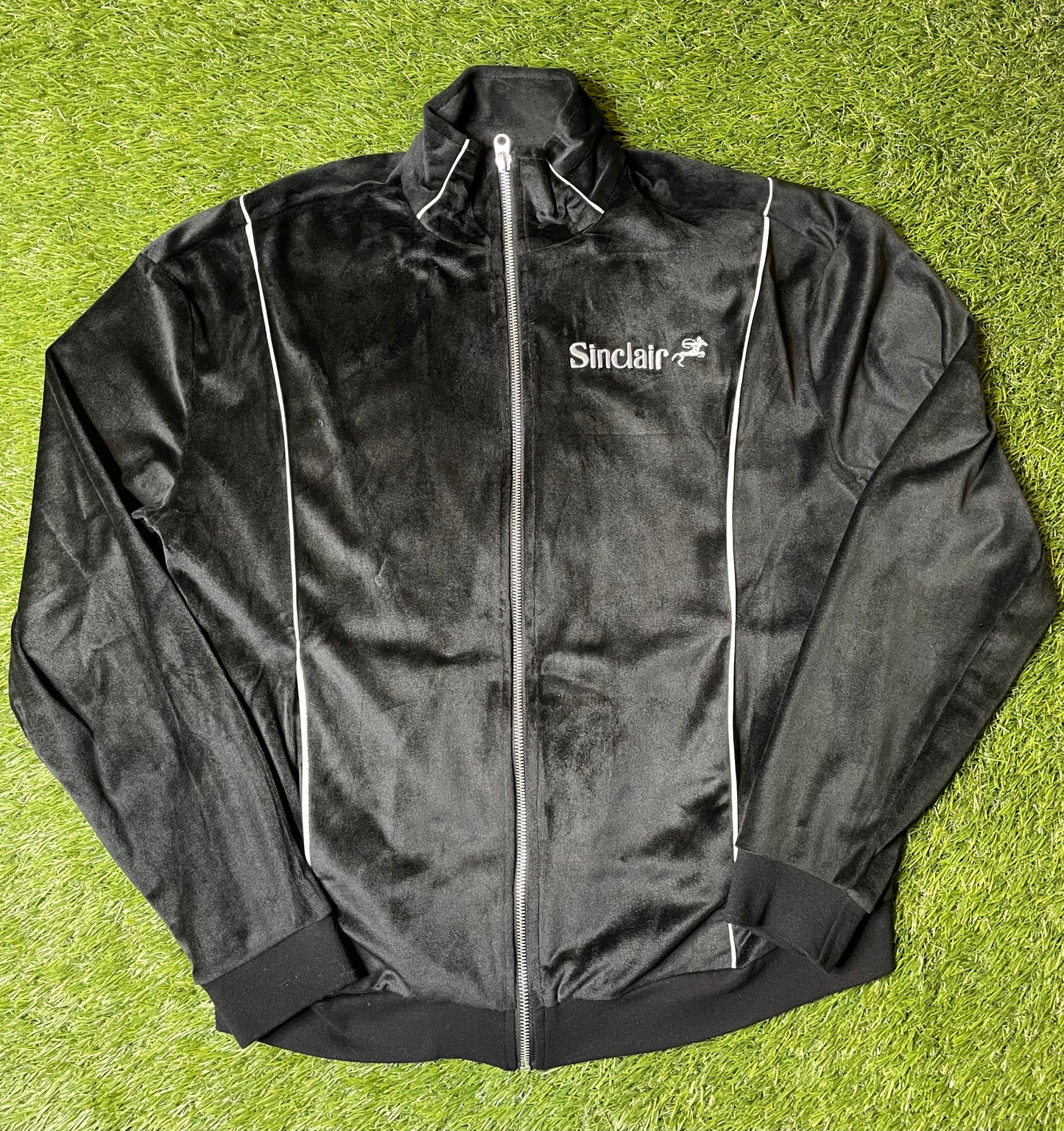 Sinclair Velour Zip Up