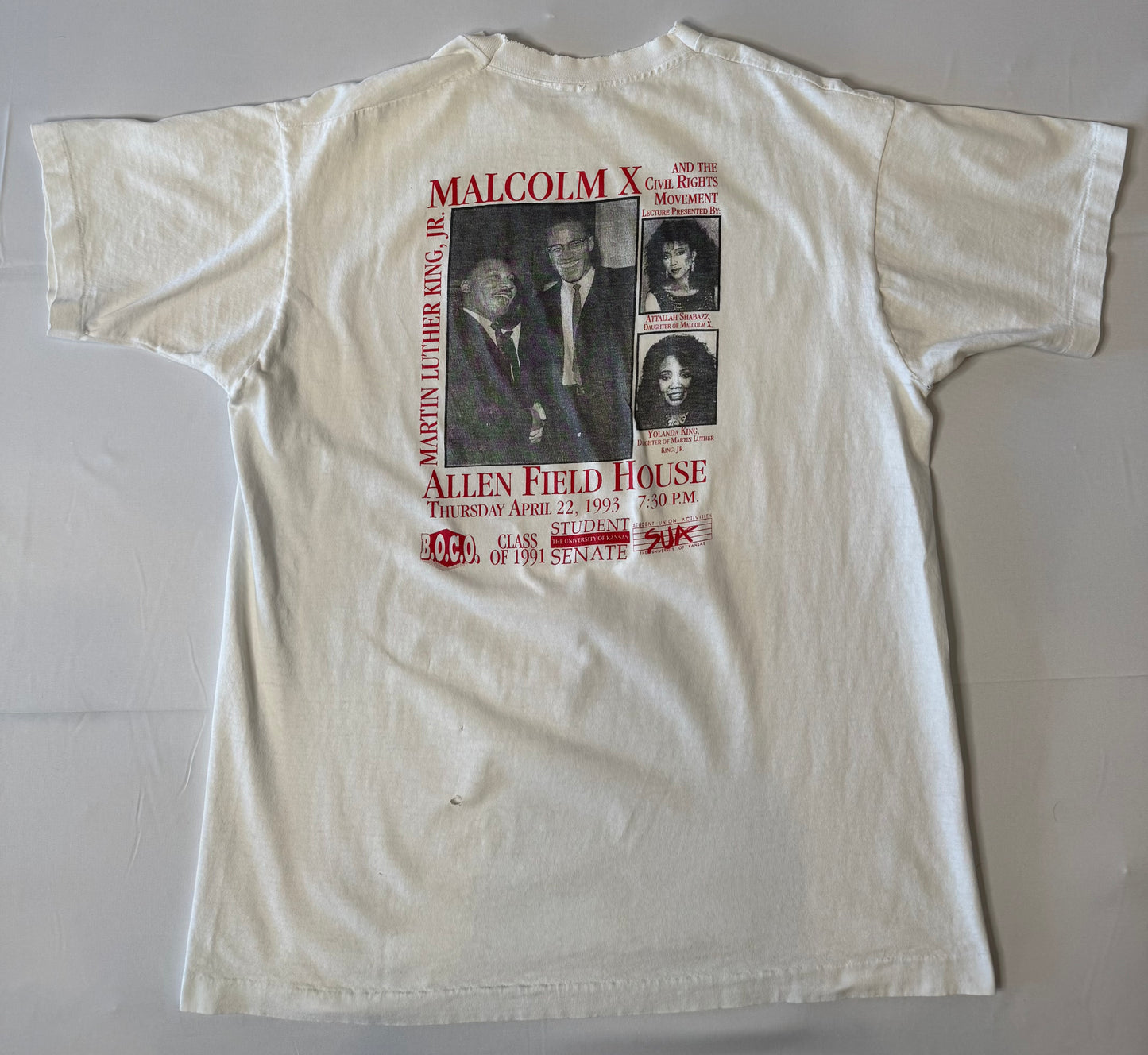 Vintage 1993 Civil Rights Movement Event T Shirt