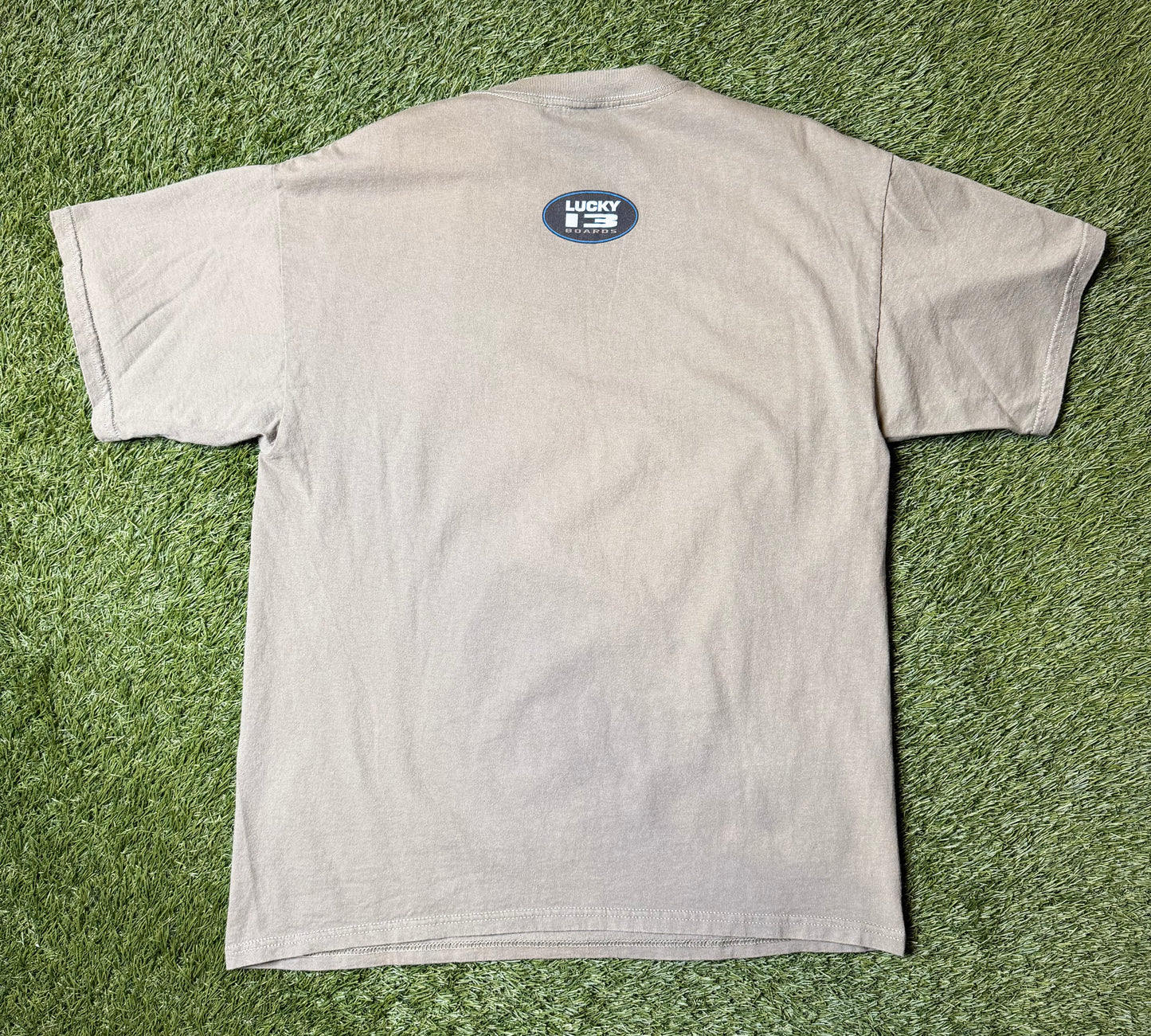 Vintage 90's Lucky 13 Skateboards T Shirt