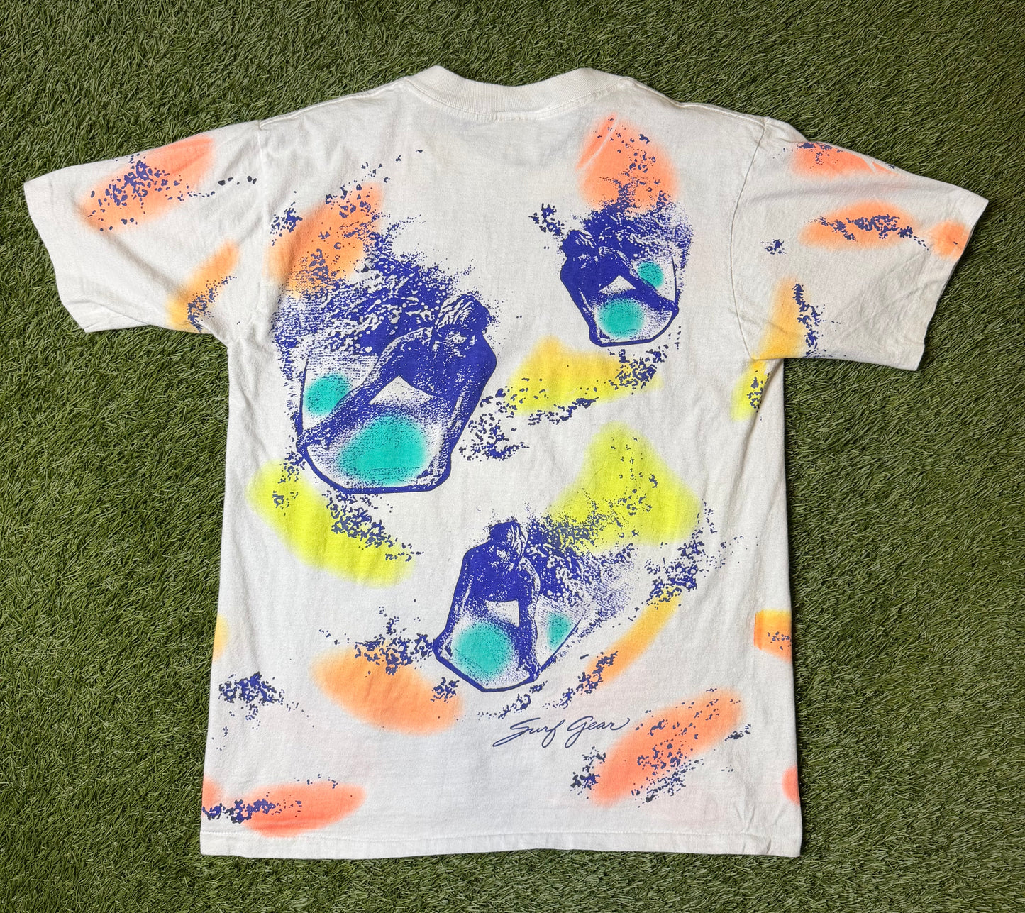 Vintage 90's Surf Gear AOP T Shirt