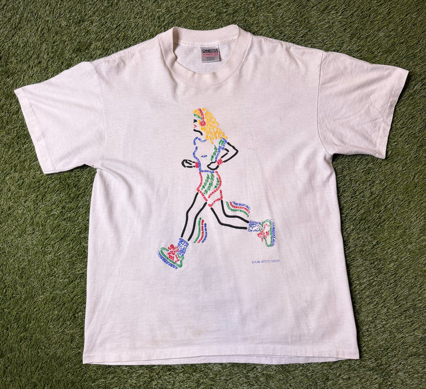 Vintage 90's Runner T Shirt